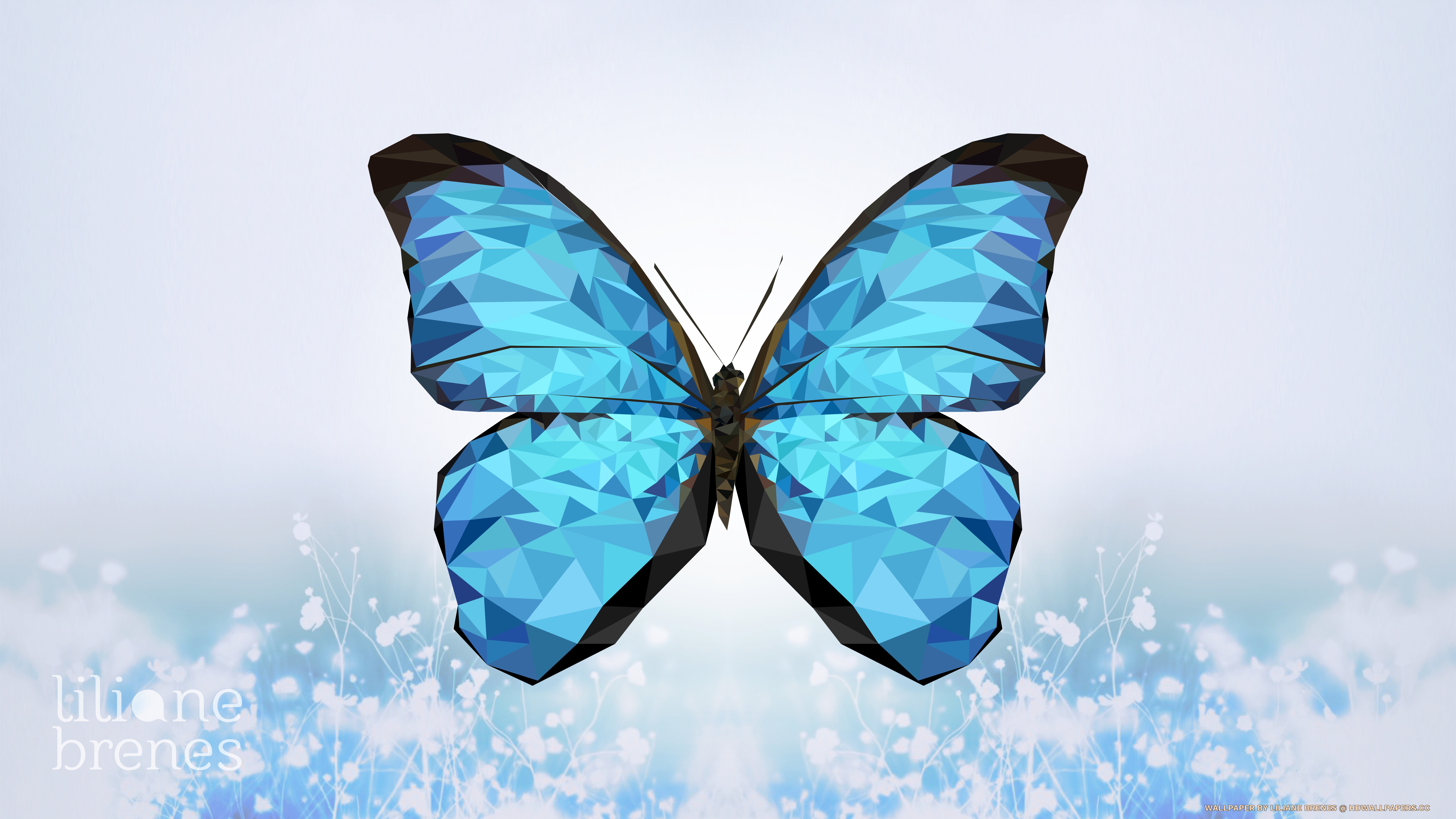 Free Wallpaper Butterfly 02 By Librenes-d9twlxw - Butterfly Hd - HD Wallpaper 