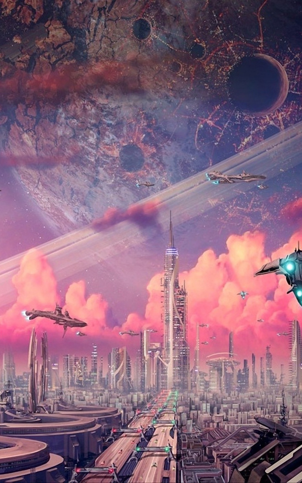 Science Fiction Wallpaper Phone - HD Wallpaper 