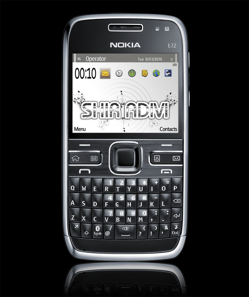 Nokia E72 Black - HD Wallpaper 