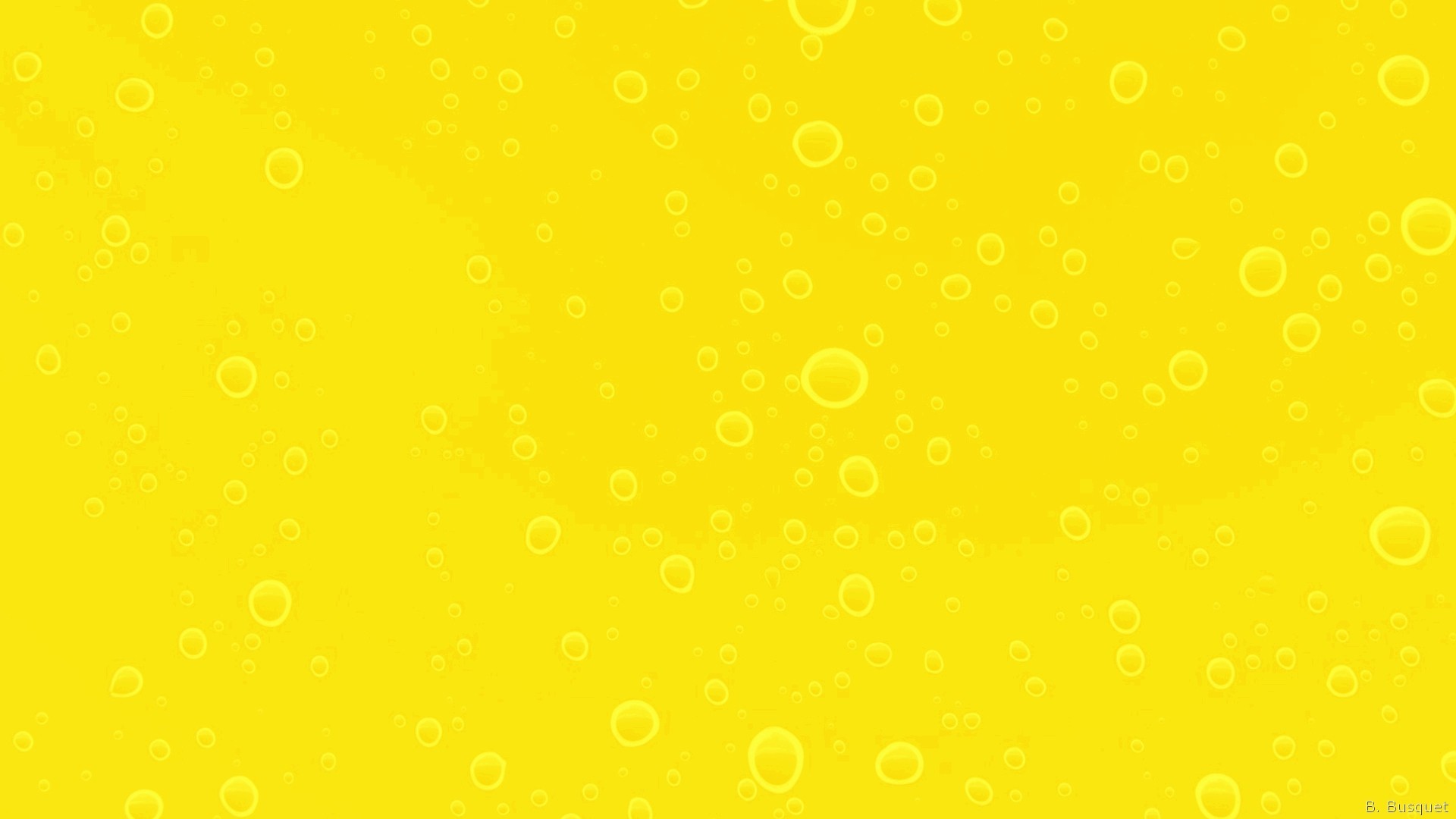Water Drops Or Bubbles Data Src Yellow Wallpapers - Yellow Background -  1920x1080 Wallpaper 