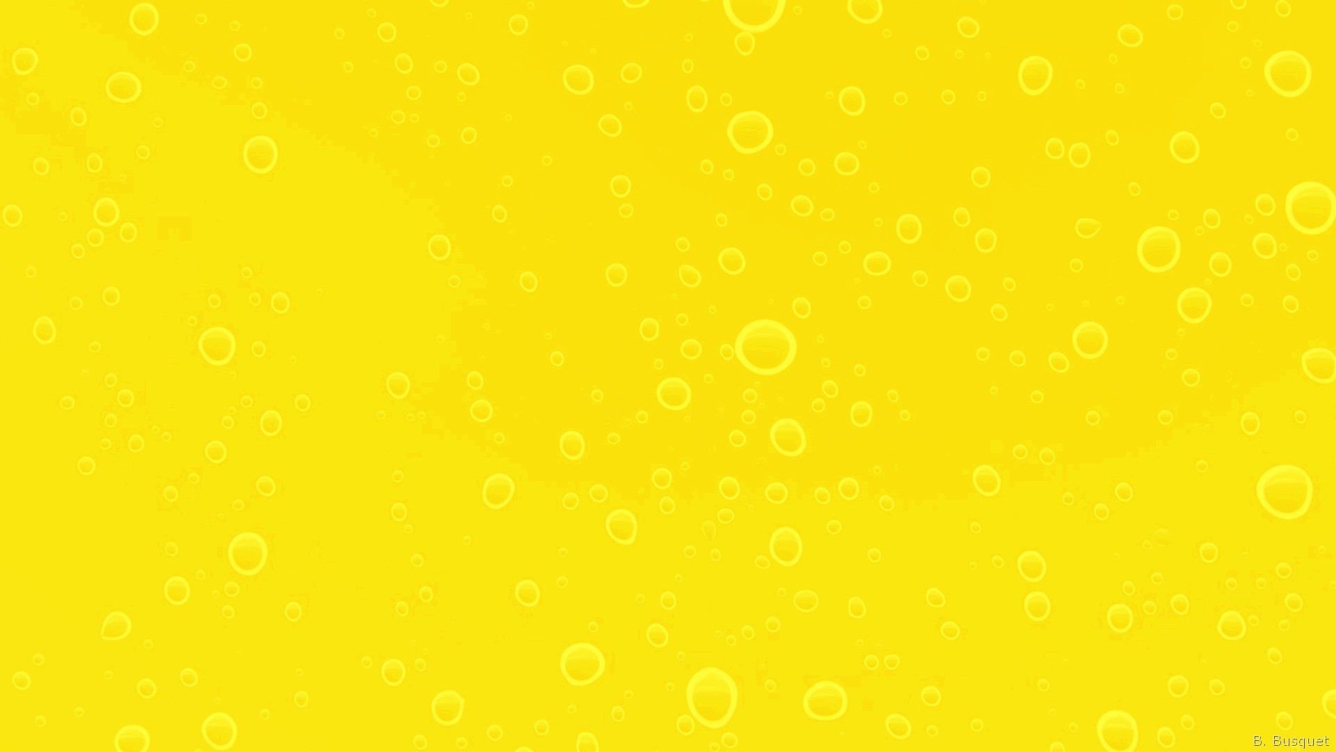 Water Drops Or Bubbles 
 Data Src Yellow Wallpapers - Yellow Background - HD Wallpaper 