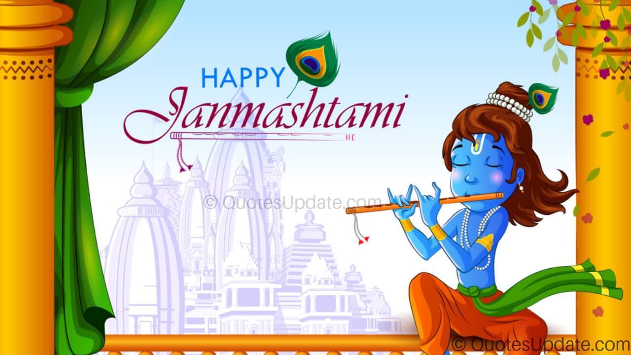 Janmashtami Wishes - HD Wallpaper 