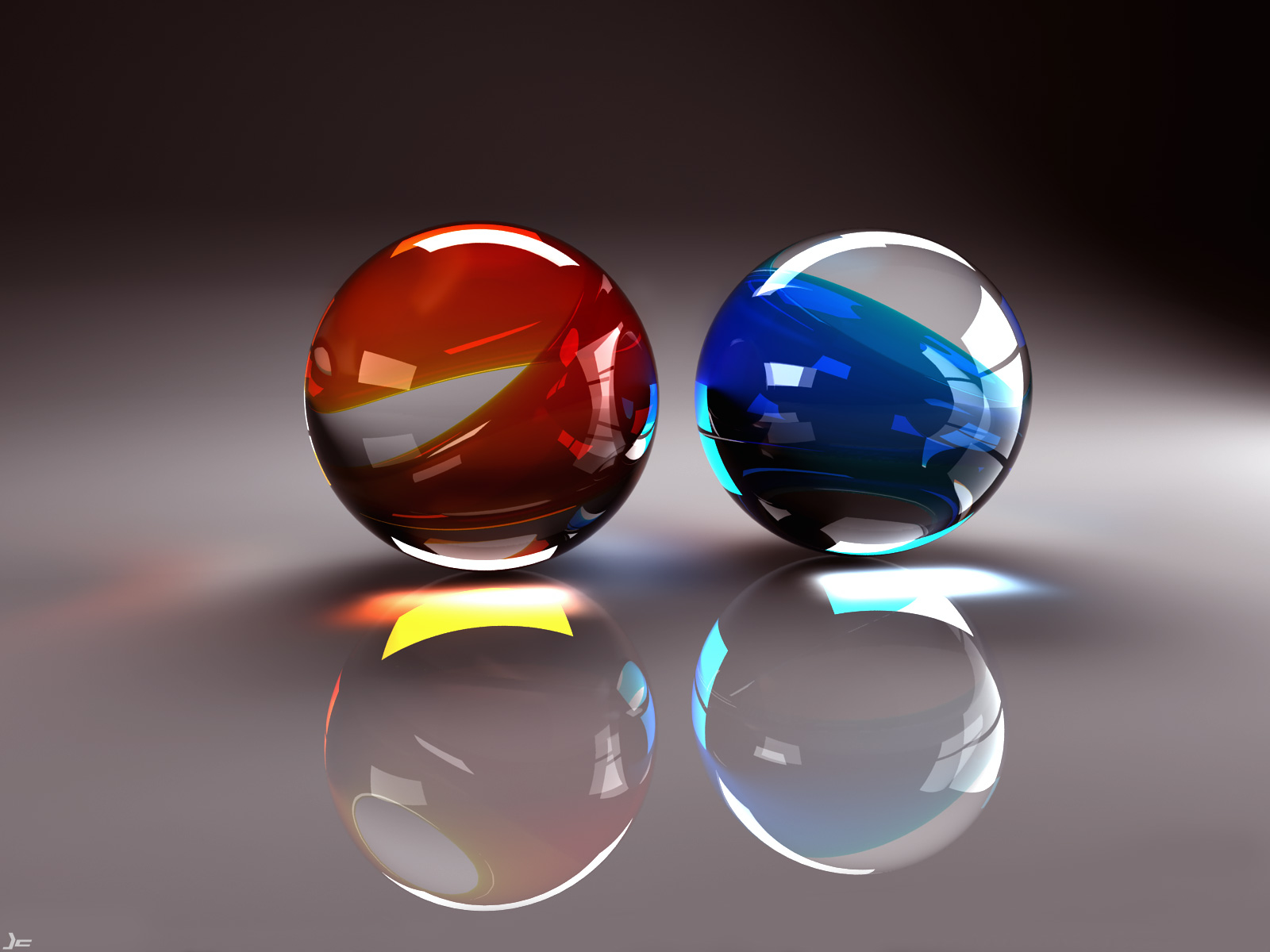 Crystal Wallpapers Hd - Glass Marbles - HD Wallpaper 