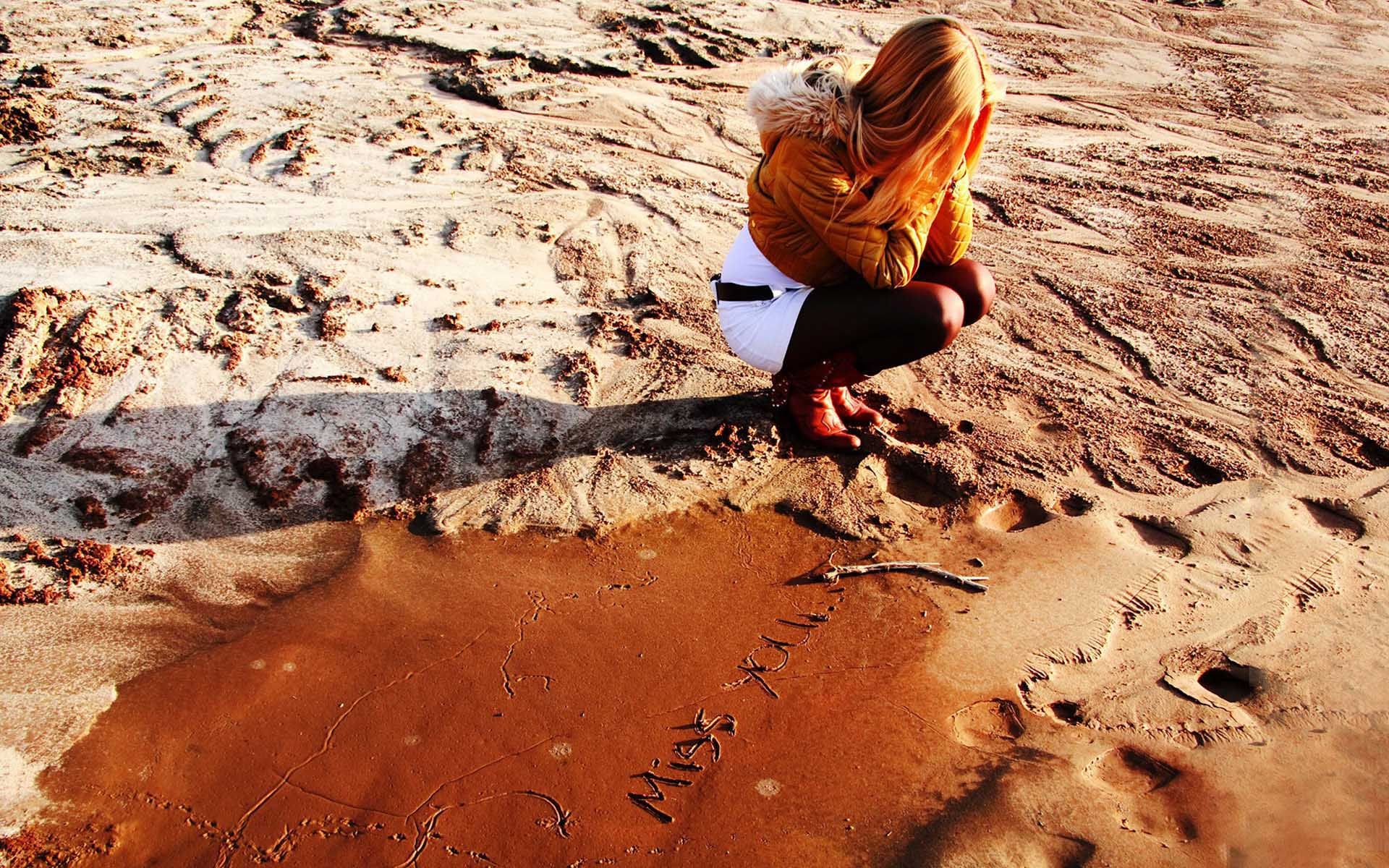 Lonely Girl Hd - Love - HD Wallpaper 