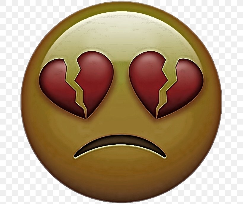 Broken Heart Emoji, Png, 686x688px, Emoji, Breakup, - Emoji Con Corazones Rotos - HD Wallpaper 