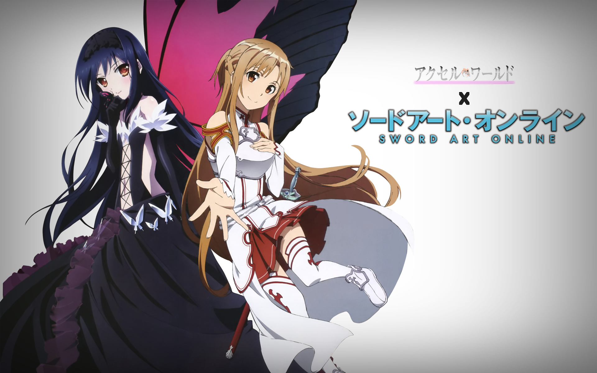Sword Art Online Accel World - HD Wallpaper 