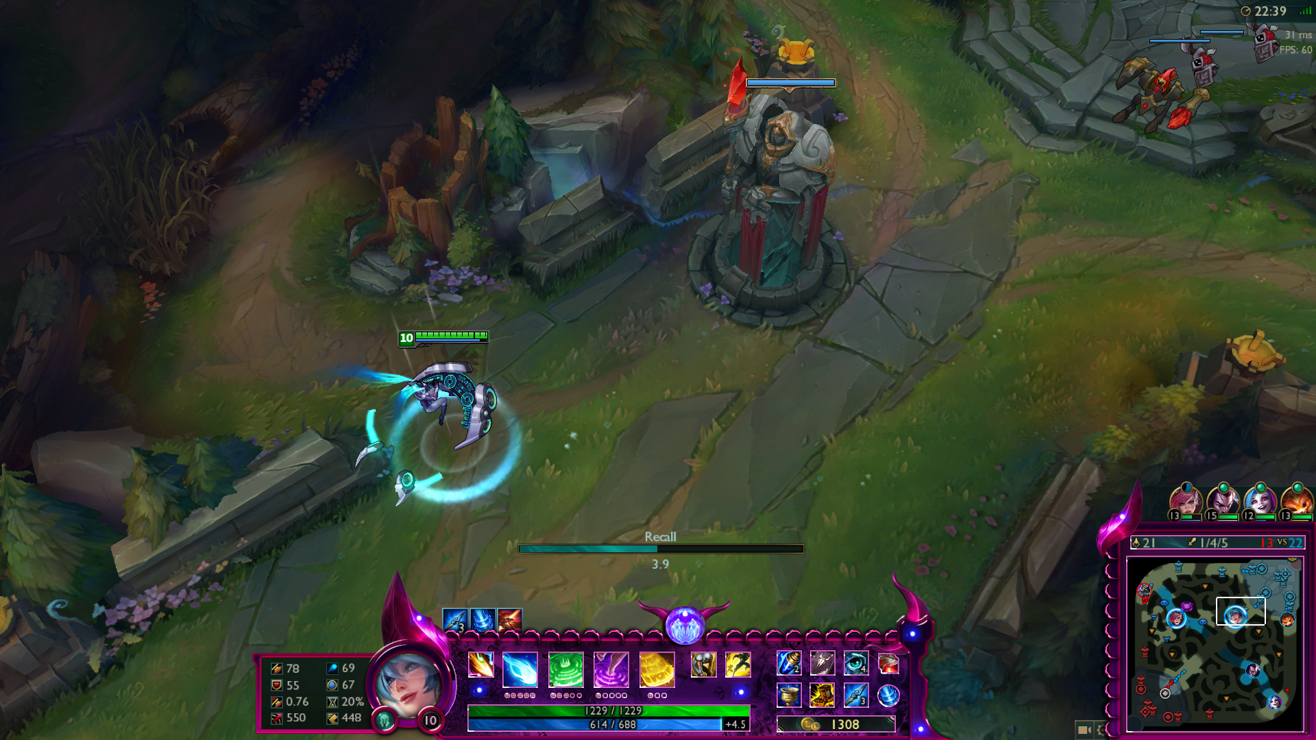 League Of Legends Default Hud - HD Wallpaper 