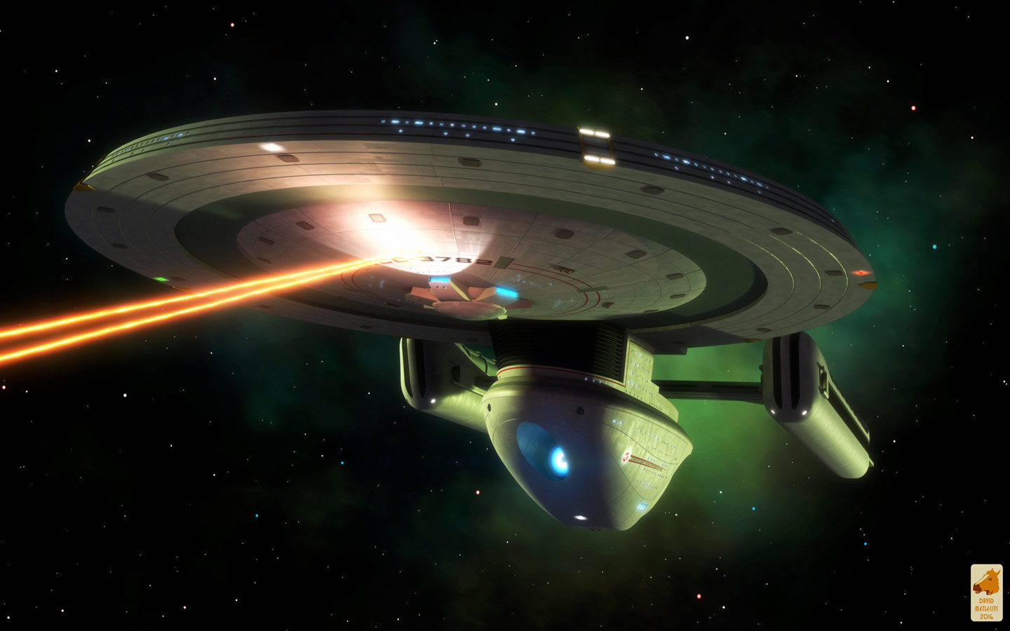 - Star Trek Starship Uss Polaris - Outer Space - HD Wallpaper 