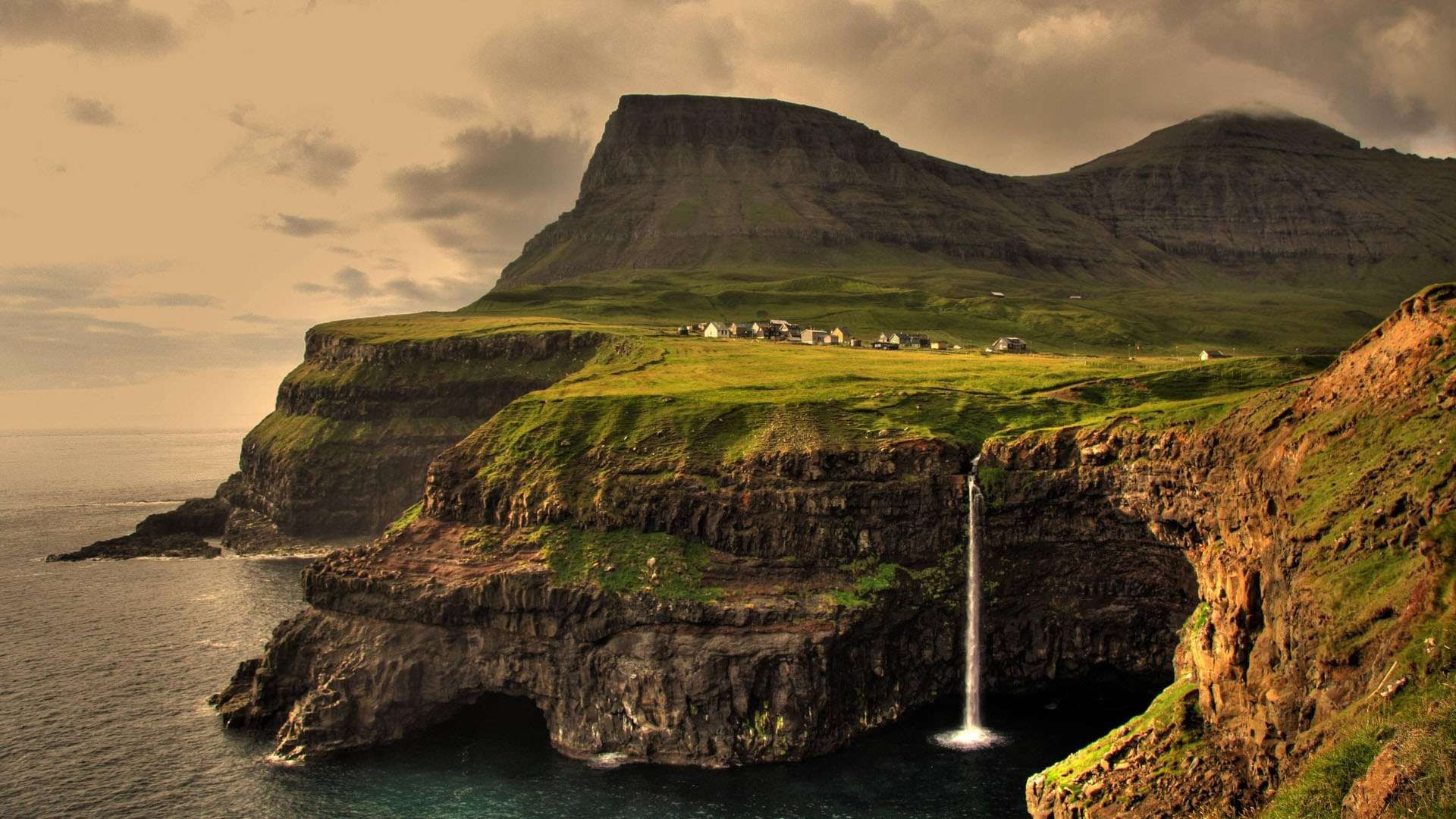 Collection Of Wallpapers - Gásadalur - HD Wallpaper 