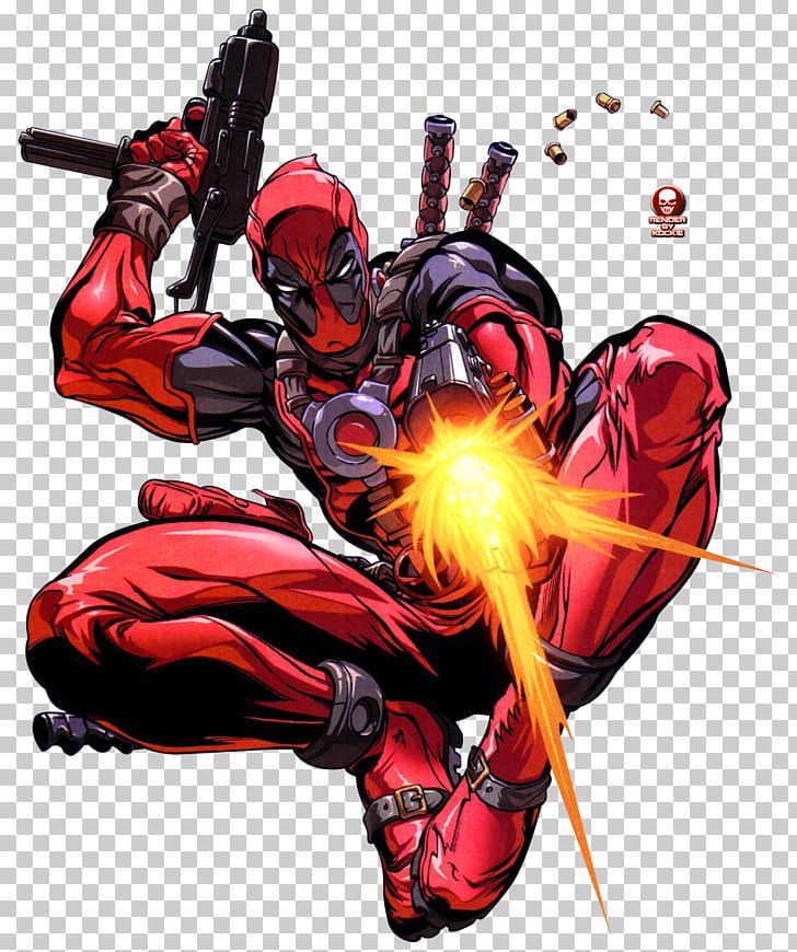 Deadpool Wolverine Spider-man Cable Polaris Png, Clipart, - Deadpool Comic Drawing - HD Wallpaper 