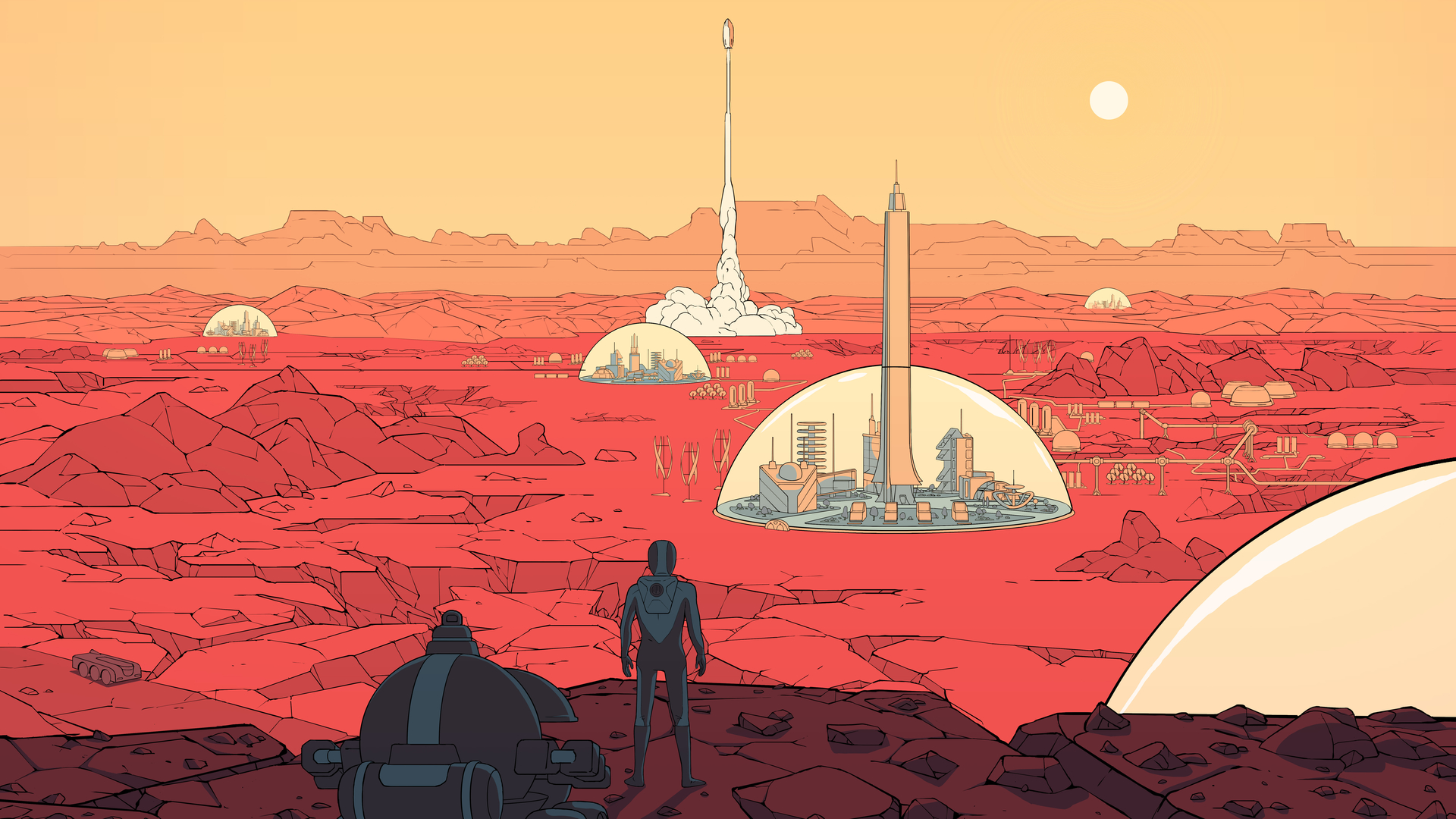 Surviving Mars - HD Wallpaper 