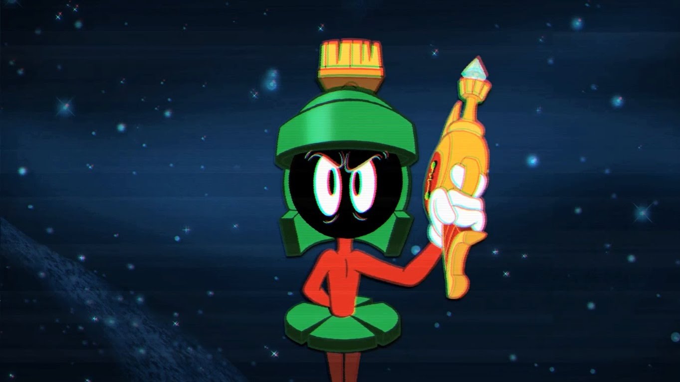 Nice Wallpapers Marvin The Martian 1363x767px - Marvin The Martian Space Gun - HD Wallpaper 