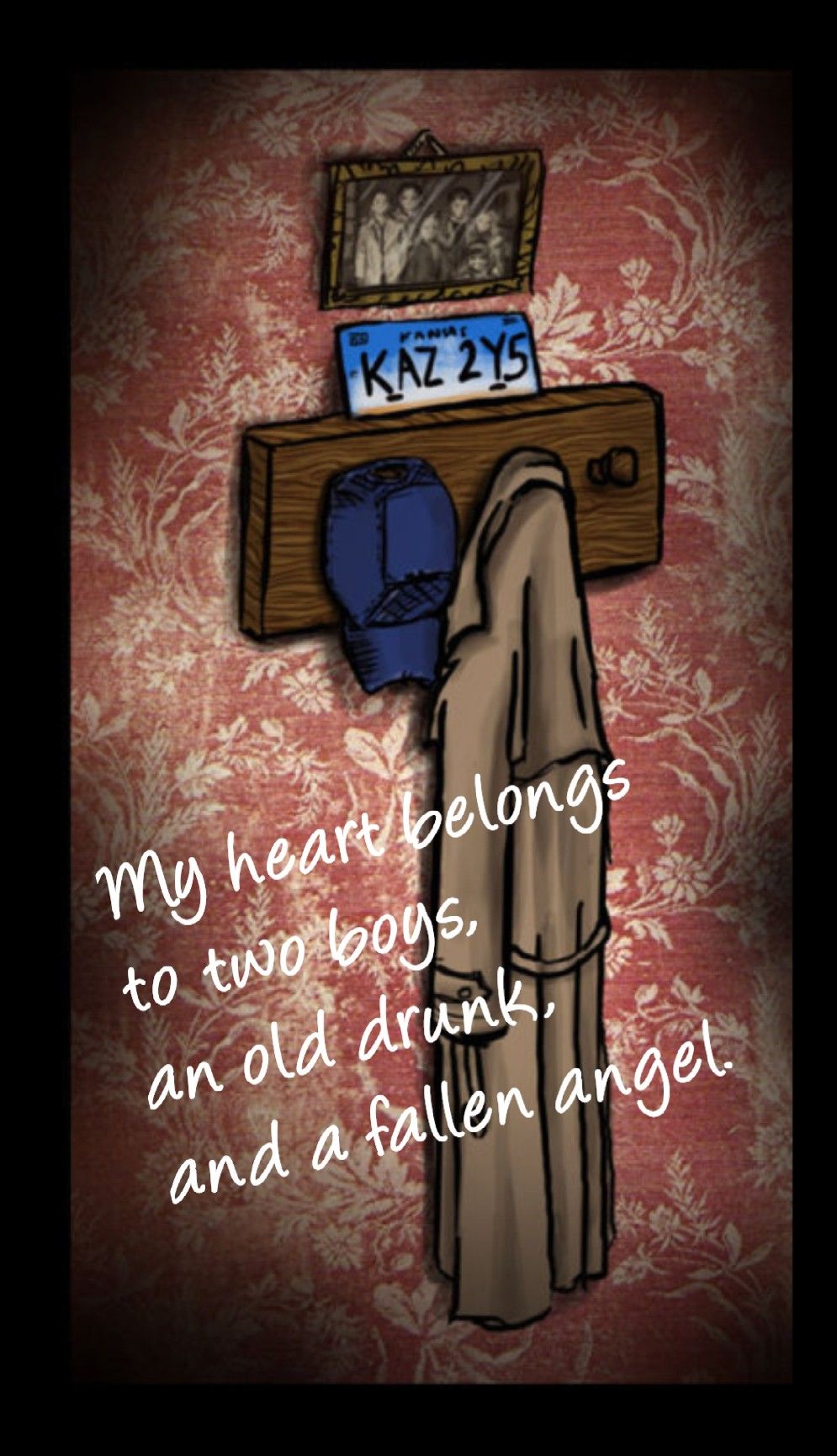 Supernatural Fan Art - HD Wallpaper 