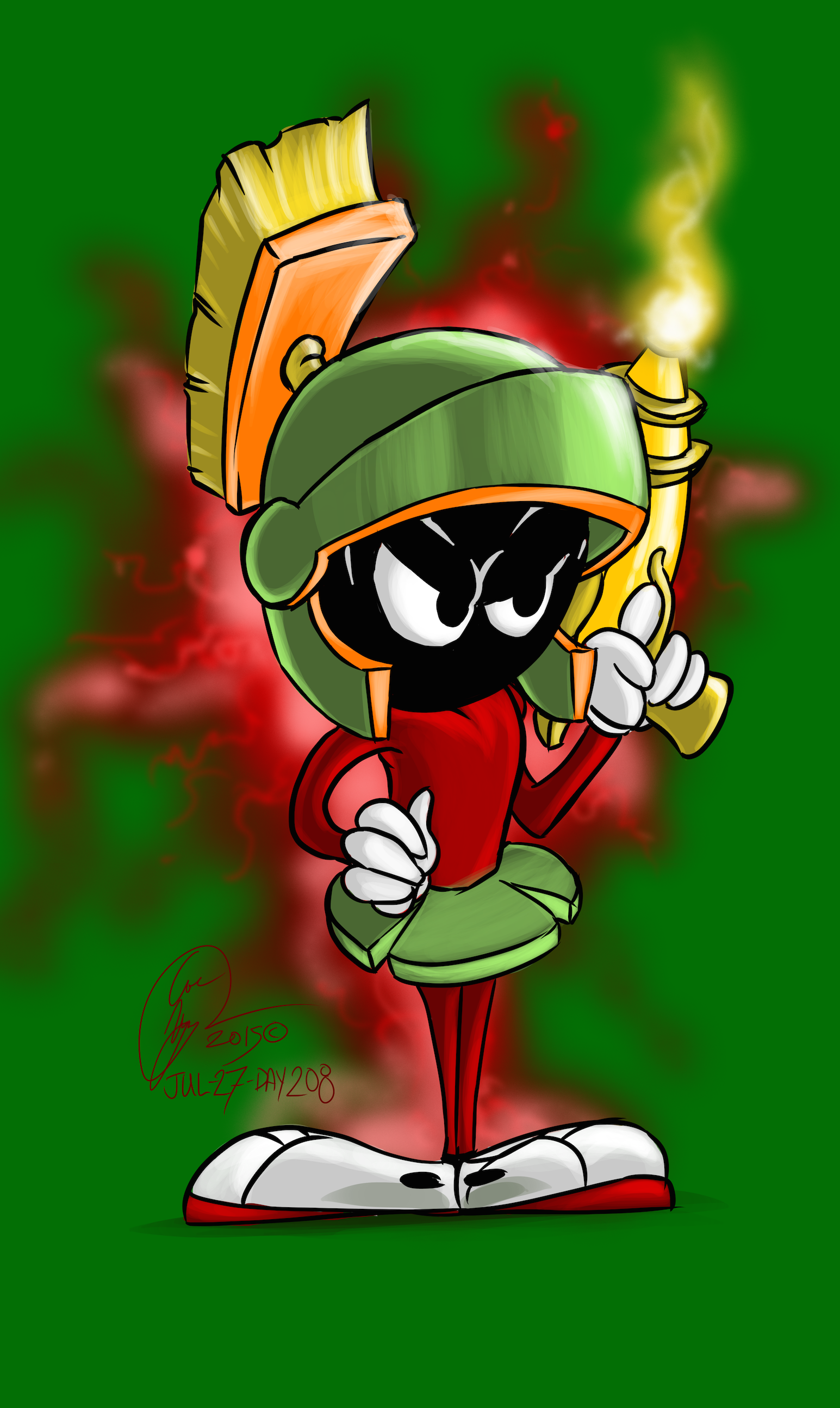 Marvin The Martian Desktop Wallpaper