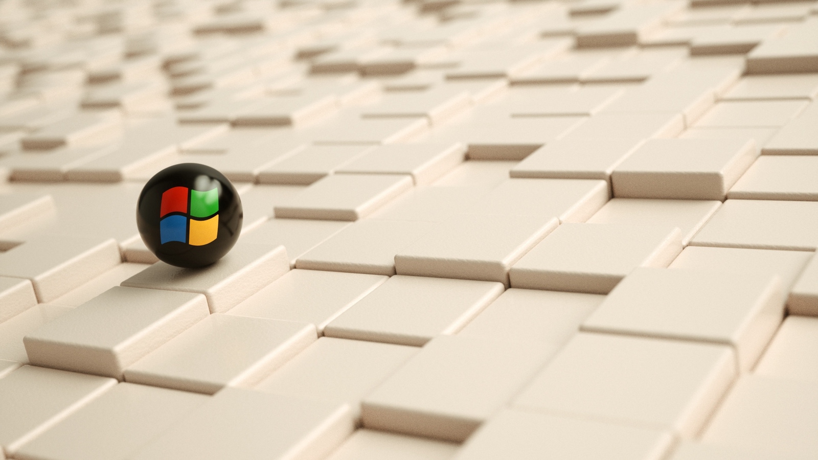 Wallpaper Windows, Logo, Surface, Cubes - Window 9 Wallpaper 3d - HD Wallpaper 