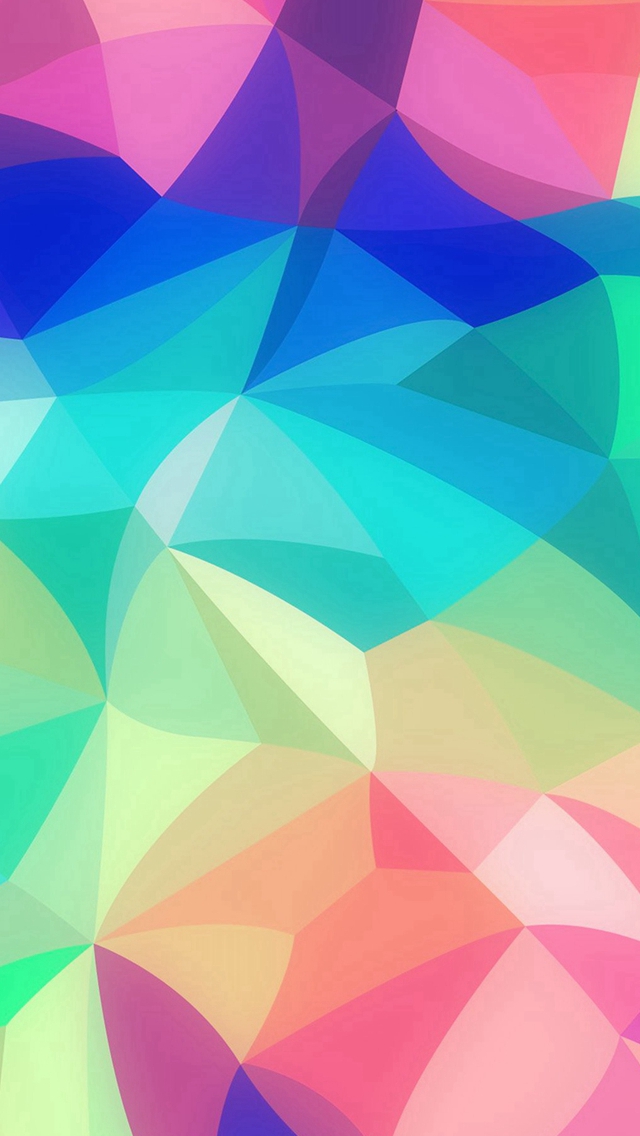 Rainbow Abstract Colors Pastel Soft Pattern Iphone - Iphone 5s Wallpaper Pastel - HD Wallpaper 