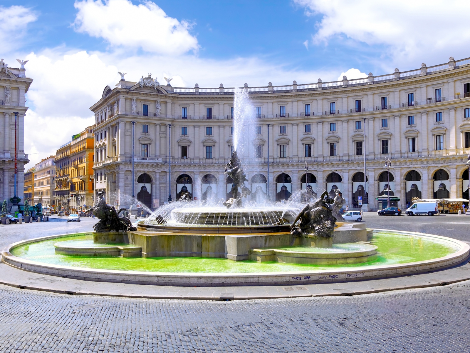Piazza Della Repubblica - HD Wallpaper 