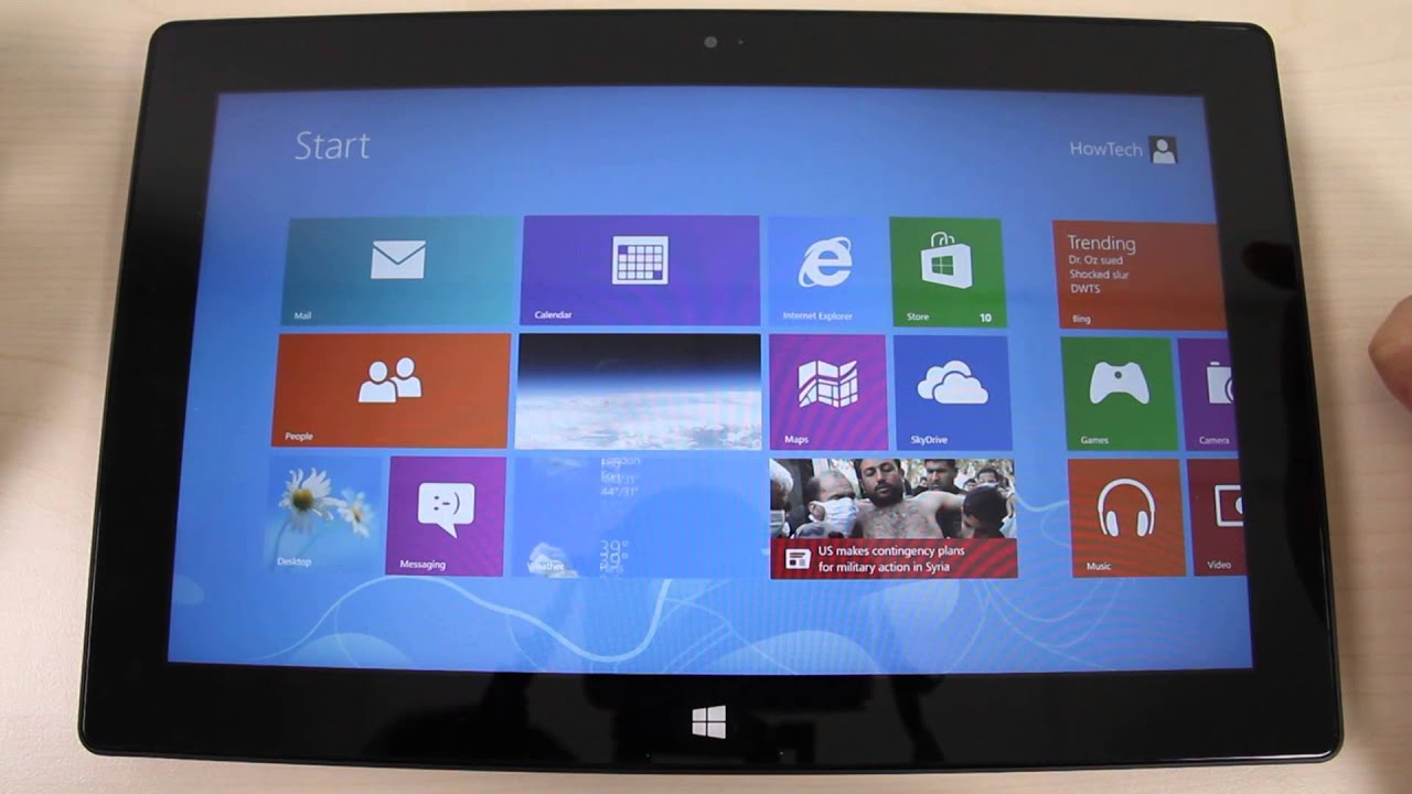 Microsoft Surface - HD Wallpaper 