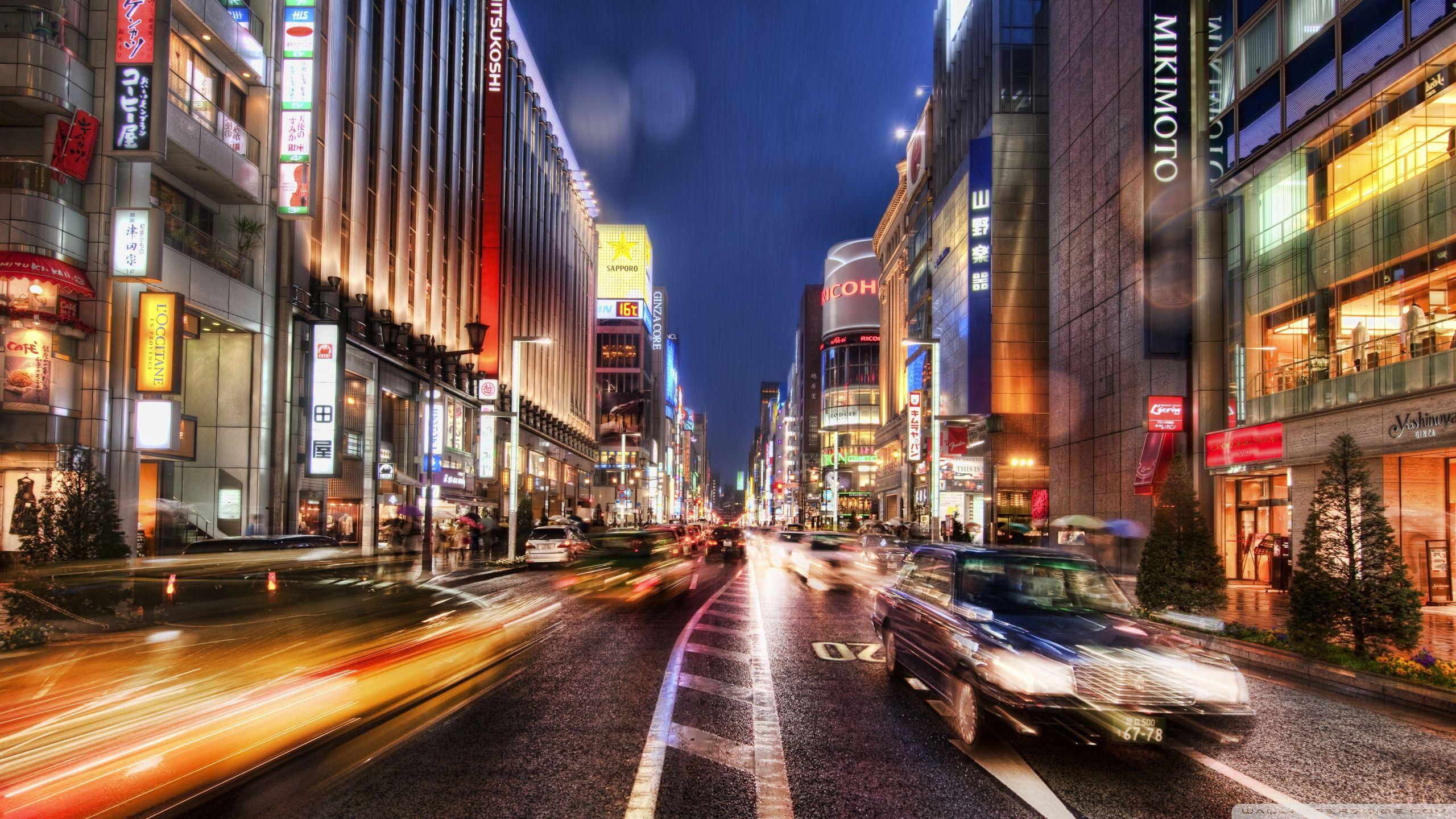 Tokyo Iphone Wallpaper - Tokyo Street Wallpaper 4k - HD Wallpaper 