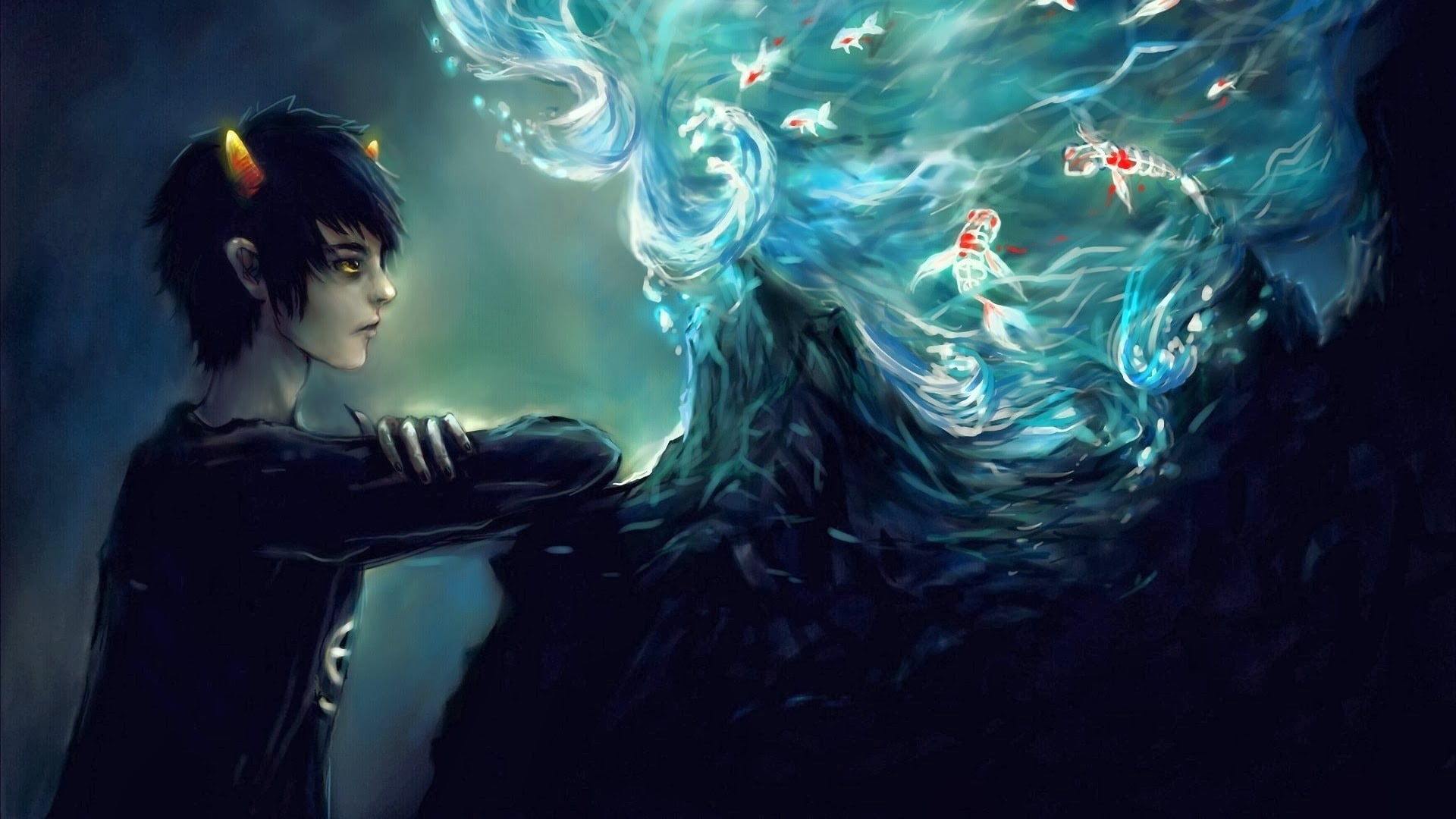 Magic Fantasy Boy - HD Wallpaper 