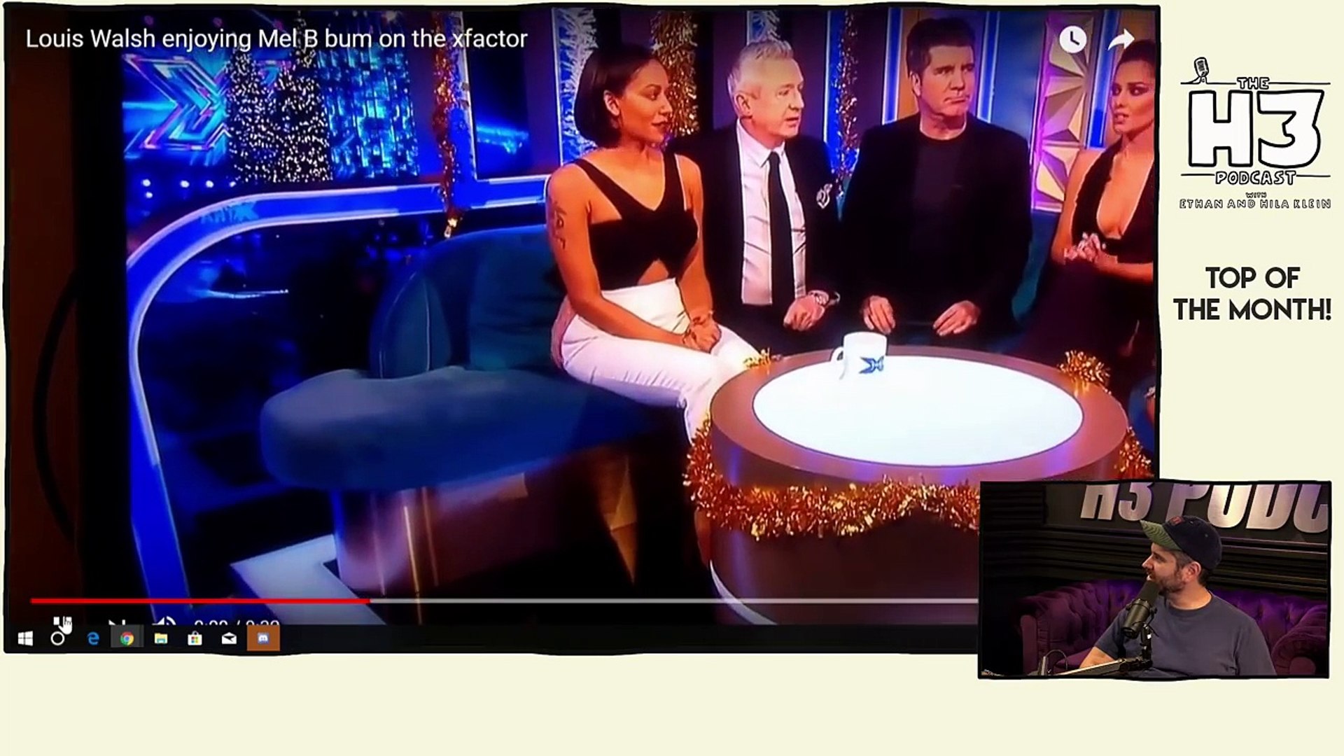 Louis Walsh Mel B Gif - HD Wallpaper 