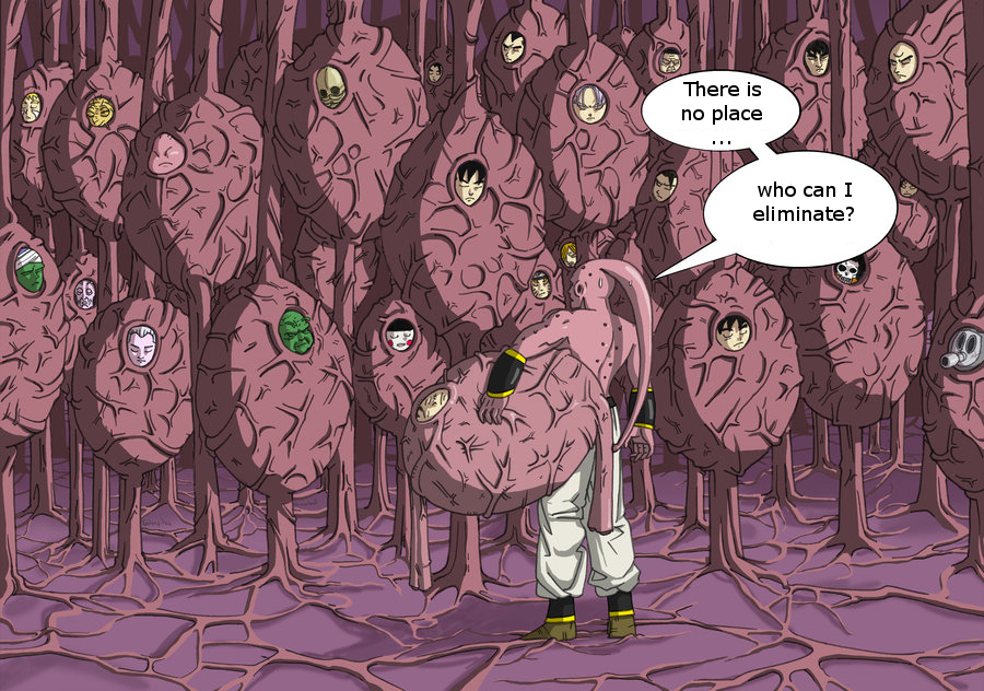 Zen Buu From Dbm - Zen Buu Dragon Ball - HD Wallpaper 