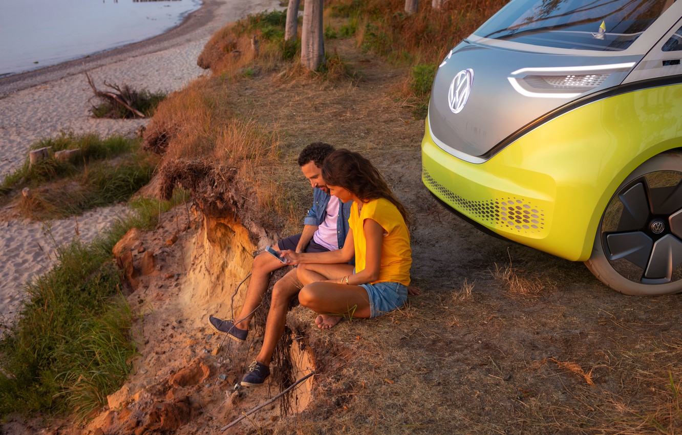 Photo Wallpaper Concept, Volkswagen, The Concept, Volkswagen, - Vw Uk Id Buzz - HD Wallpaper 