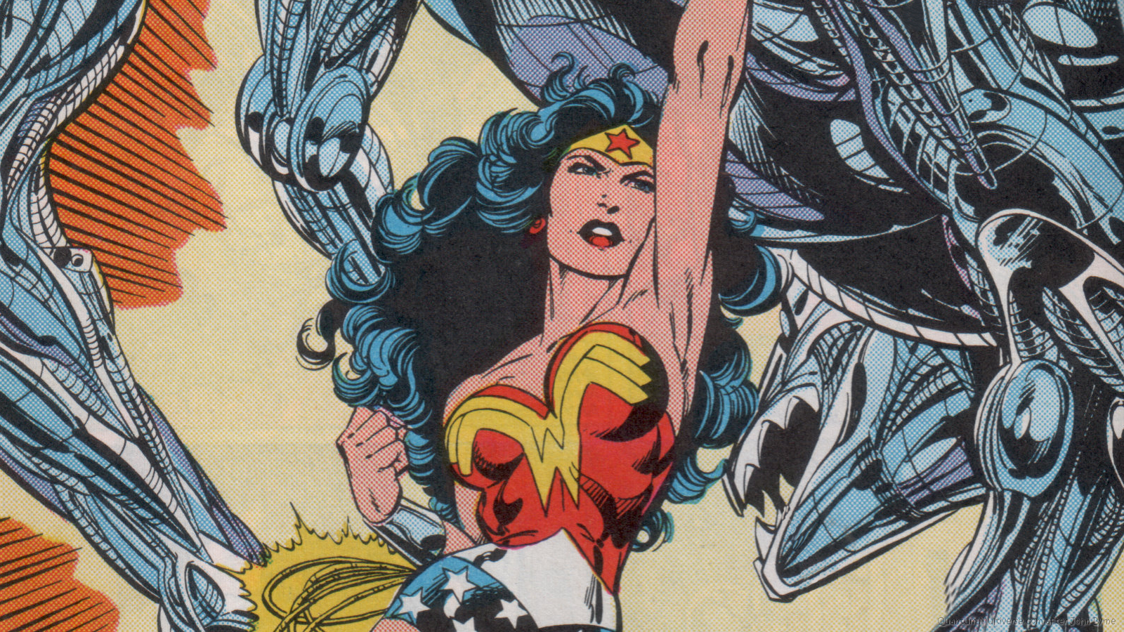 Wwwallpaper - Wonder Woman Lifts Plane - HD Wallpaper 