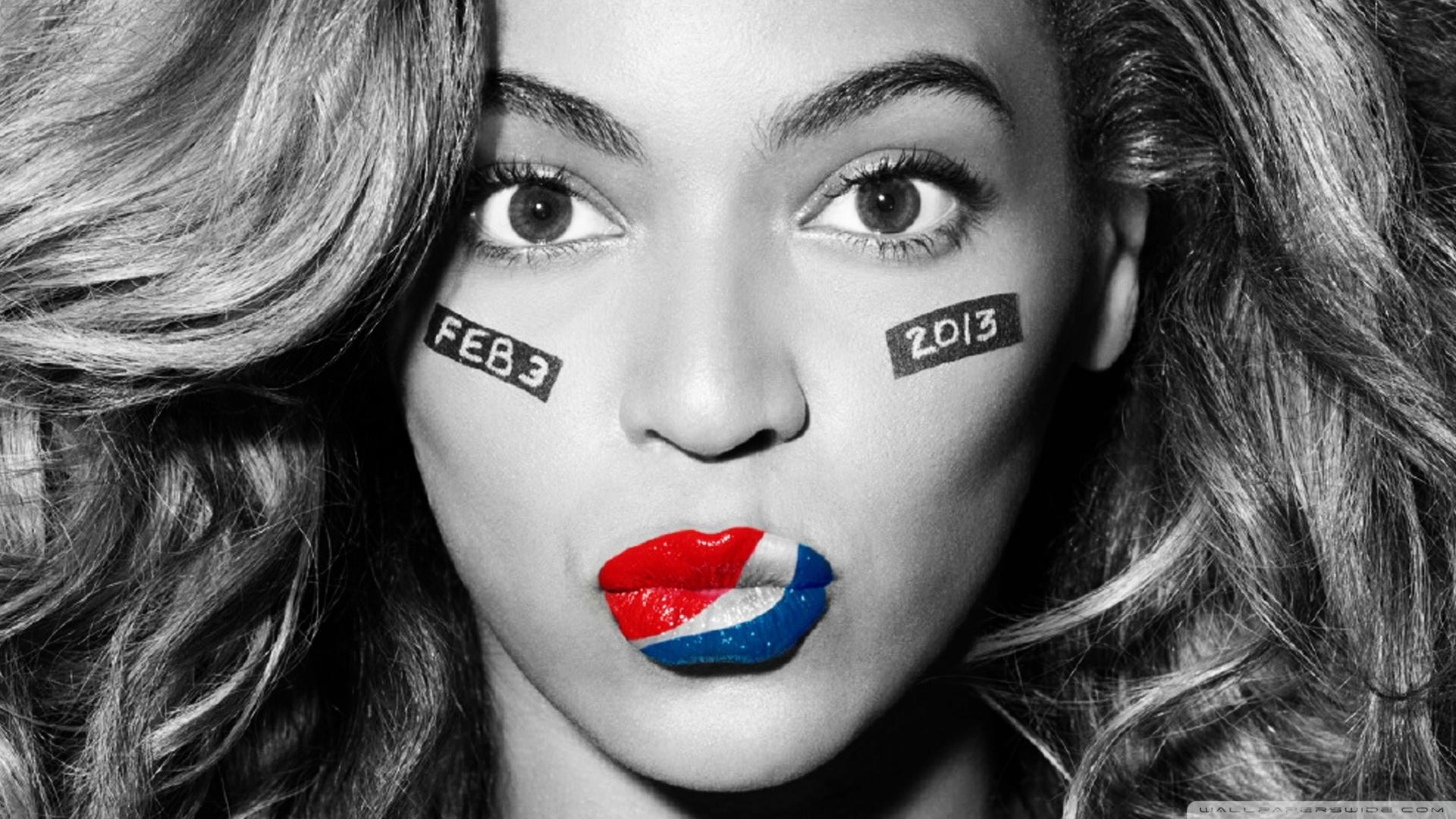Wallpaper Of Famous People - Beyonce Pepsi - HD Wallpaper 