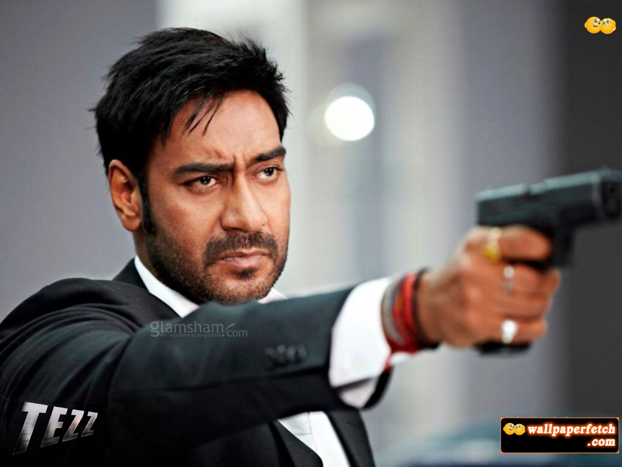 Ajay Name Wallpaper - Ajay Devgan Pic Tezz Movie - HD Wallpaper 