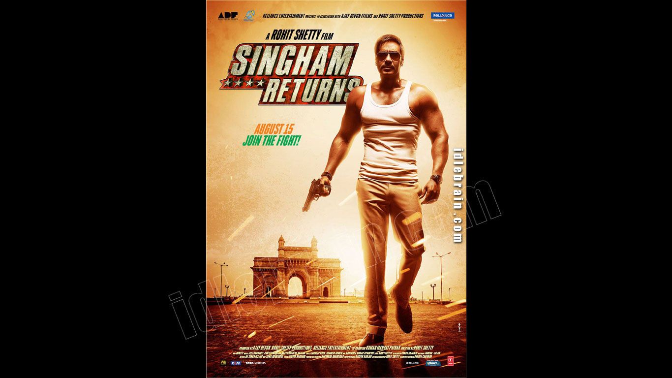Singhamreturns - Singham Returns - HD Wallpaper 