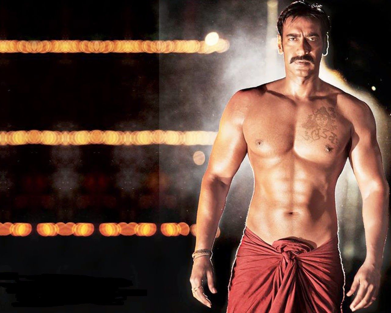 Singham Ajay Devgan Body - HD Wallpaper 