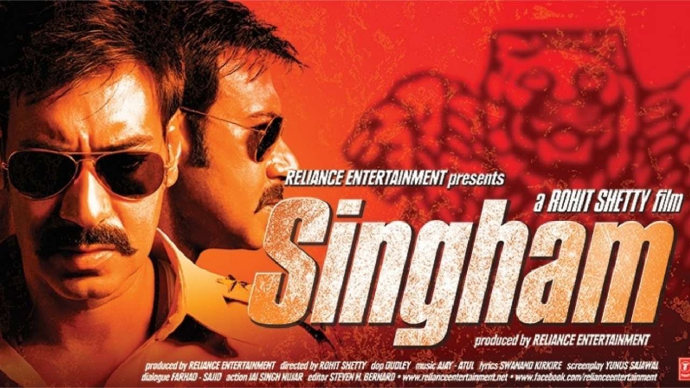 Ajay Devgan Singham Poster - HD Wallpaper 