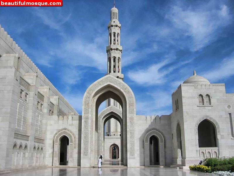Sultan Qaboos Grand Mosque - HD Wallpaper 