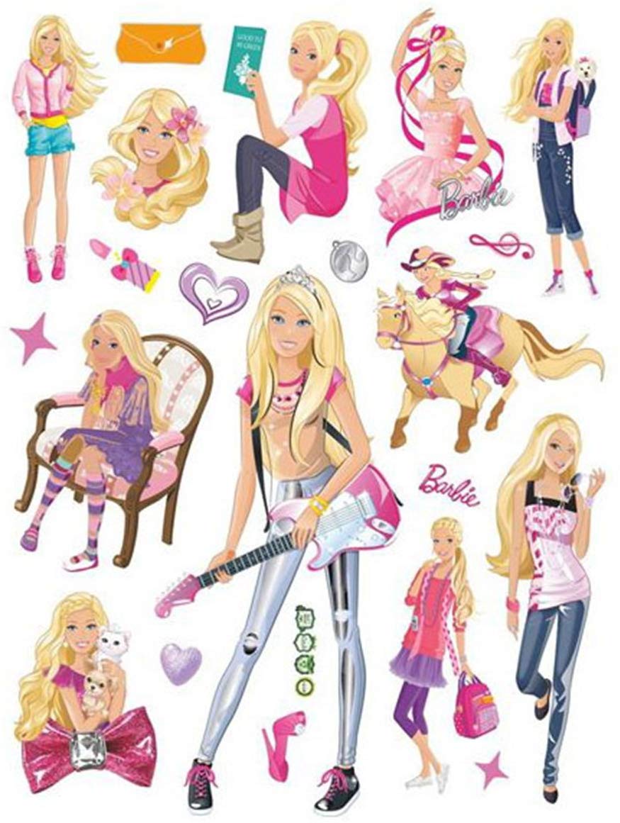 barbie sticker pack sticker by lauren53103 in 2020 print stickers
