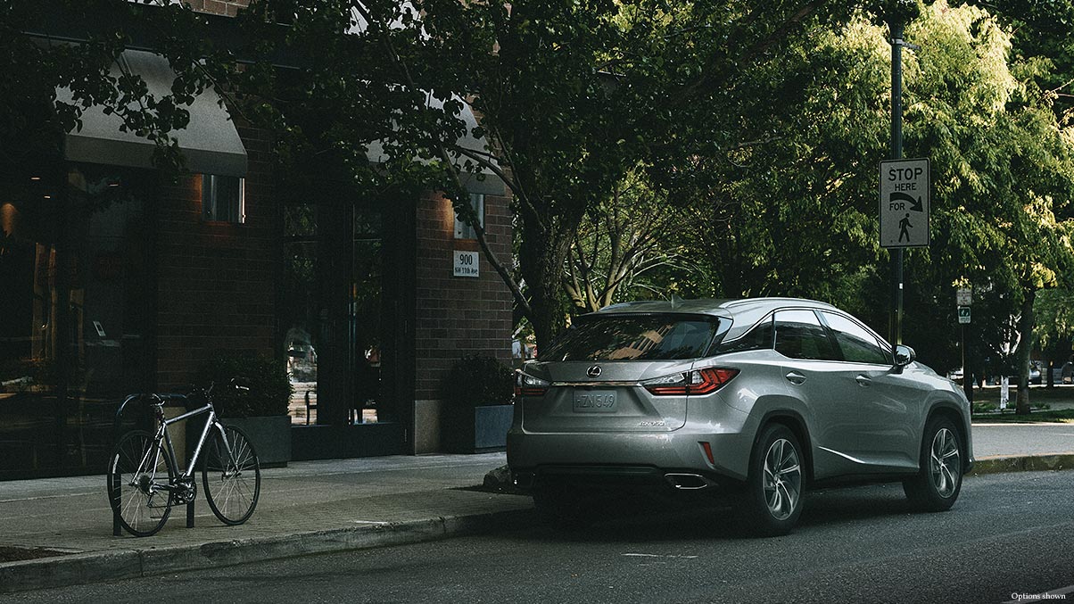 2019 Lexus Rx 350 Rear Profile Back Side View Park - Lexus Rx 2019 - HD Wallpaper 