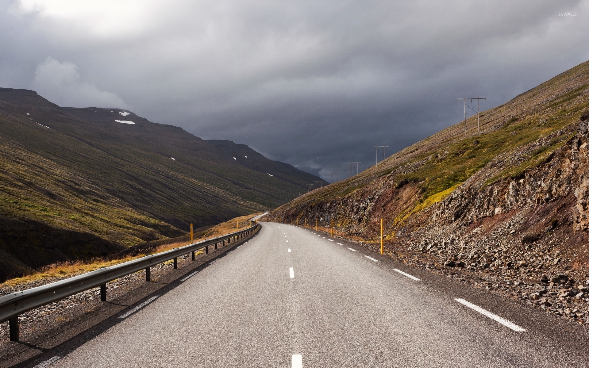 Mountain Road - HD Wallpaper 
