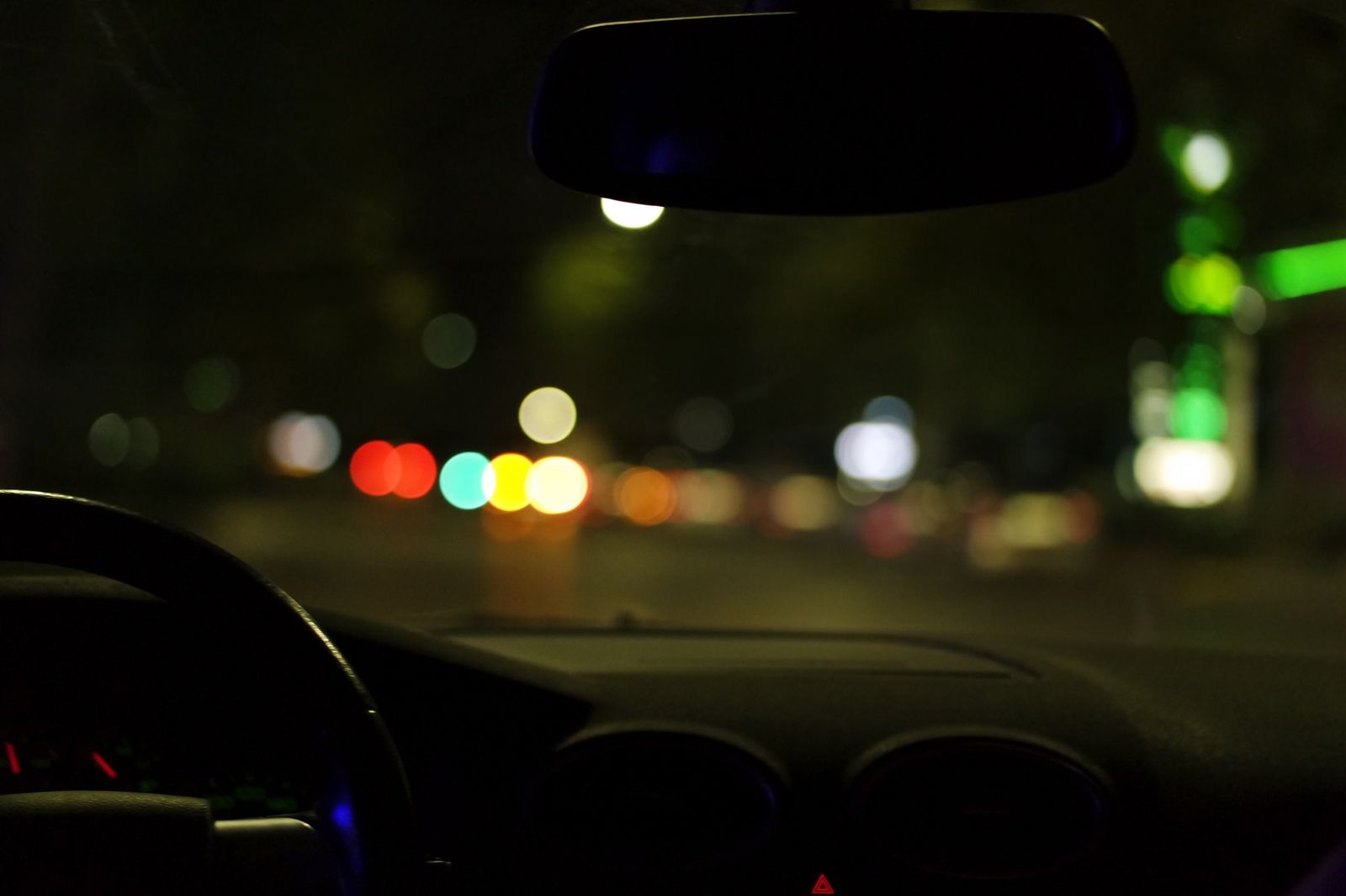 City Night Road Street Blur Lights Car Urban Vehicle - HD Wallpaper 