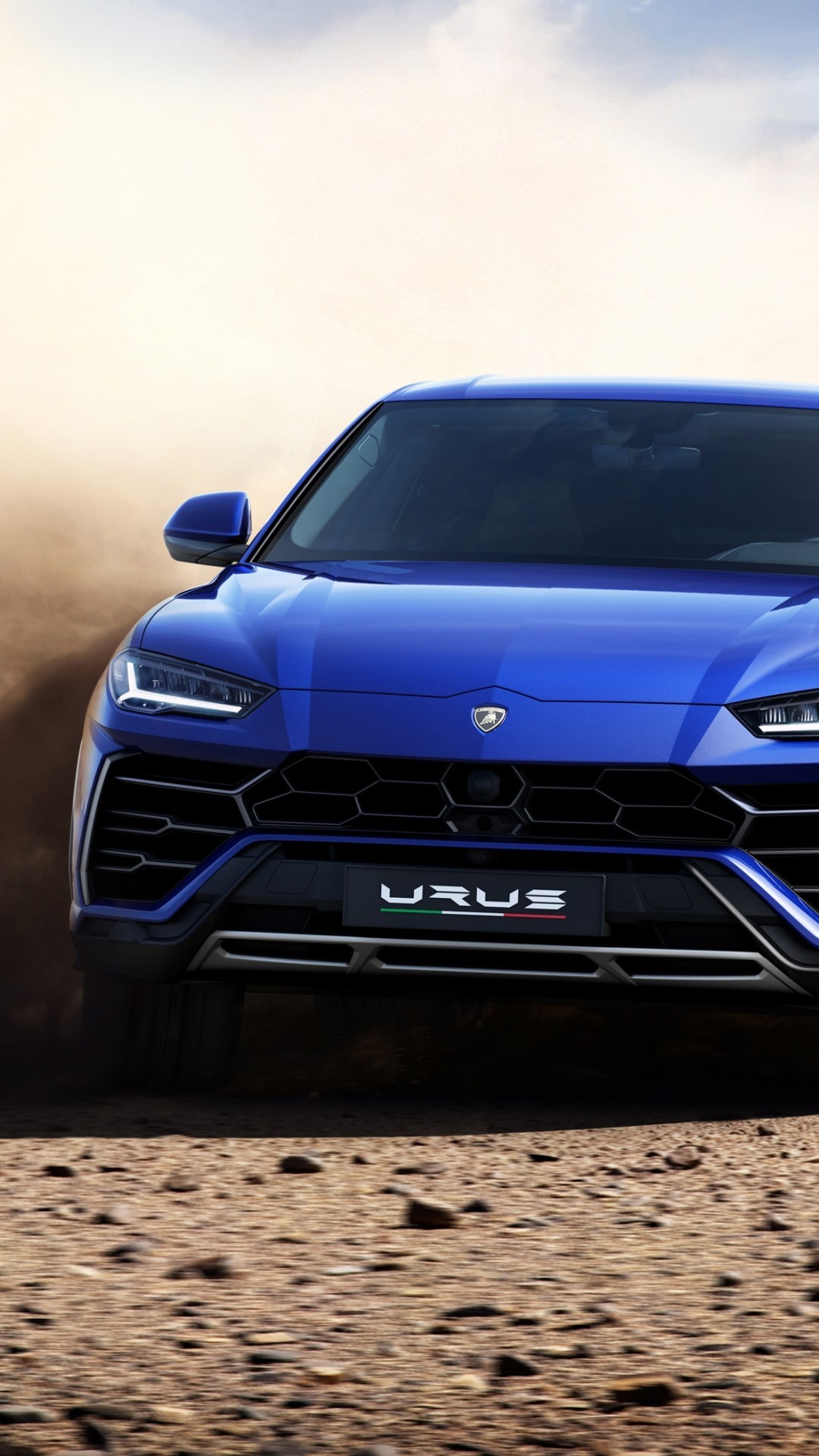 Lamborghini Urus, Suv, Off Road, Blue, Cars - Lamborghini Urus - HD Wallpaper 