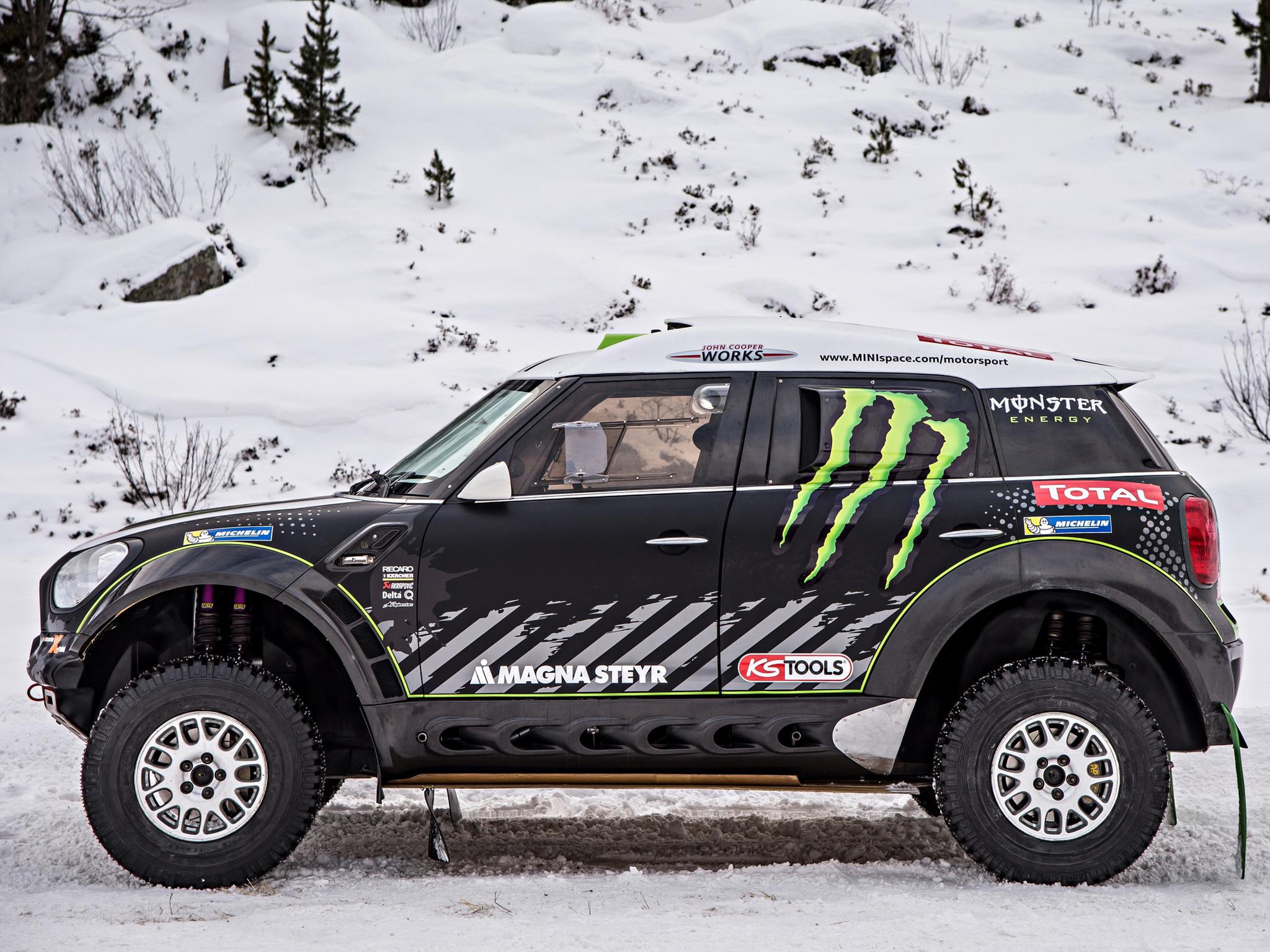 2011 Mini All4 Racing R60 Race Offroad Cooper Hd 1080p - Mini Cuper Off Road - HD Wallpaper 