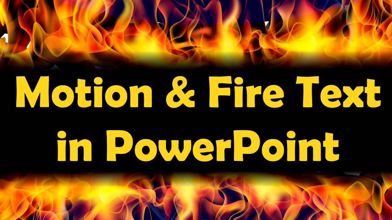 Fire Animation For Powerpoint - 1280x720 Wallpaper 