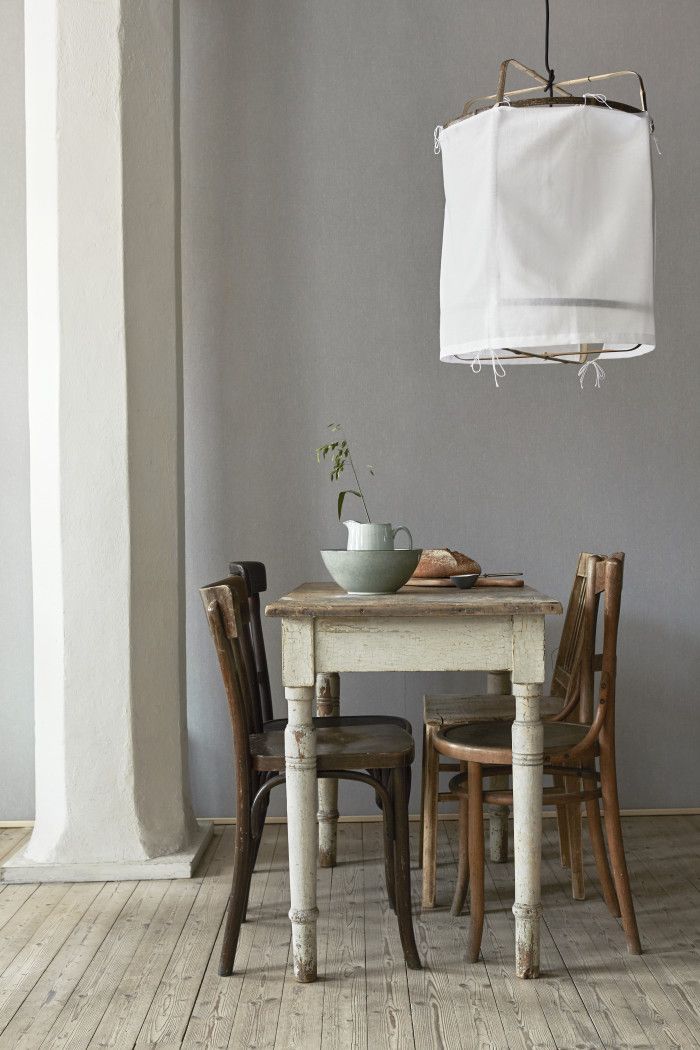 Boråstapeter Linen Dove Grey - HD Wallpaper 
