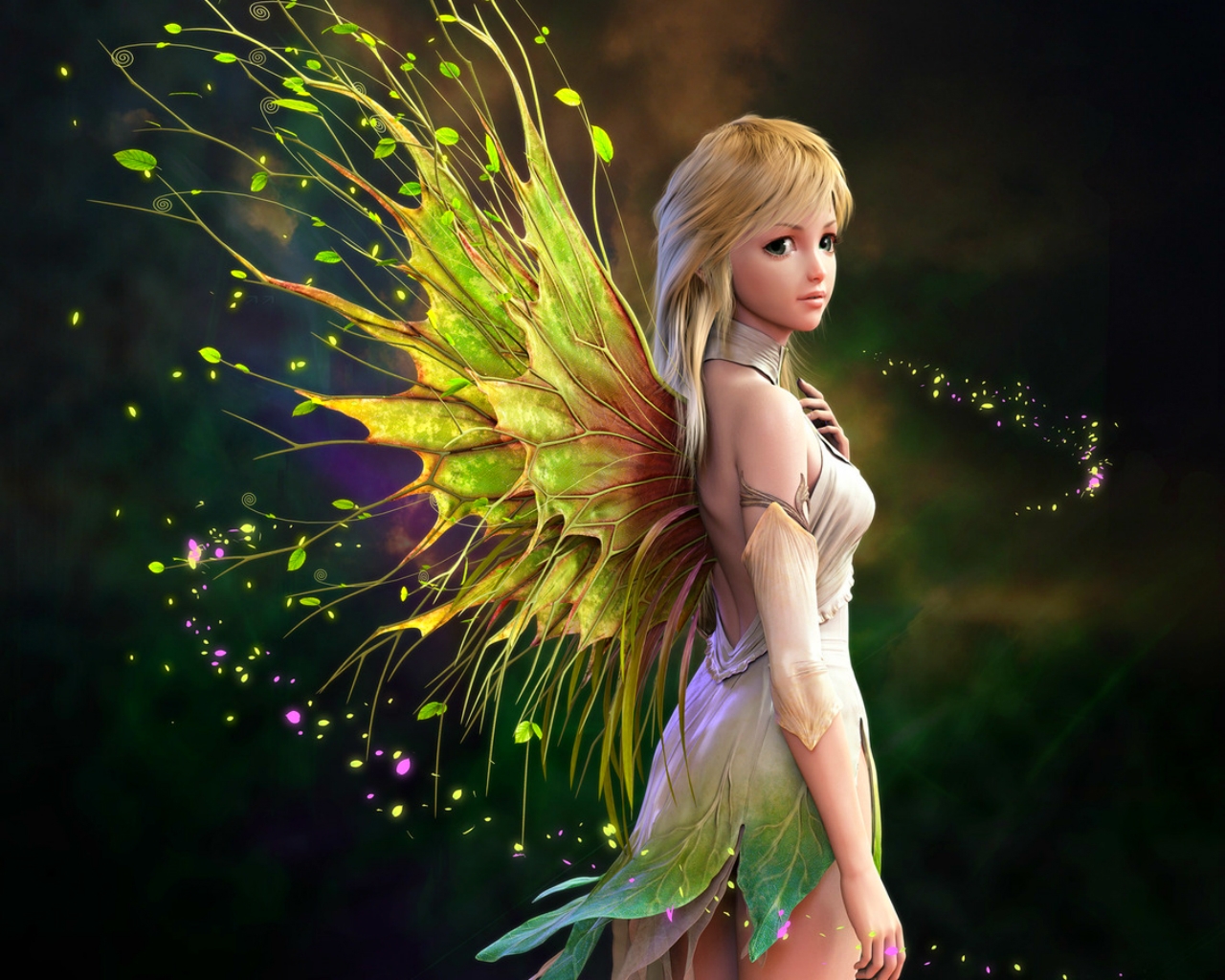 Fairy - Fairy Fantasy Art - HD Wallpaper 