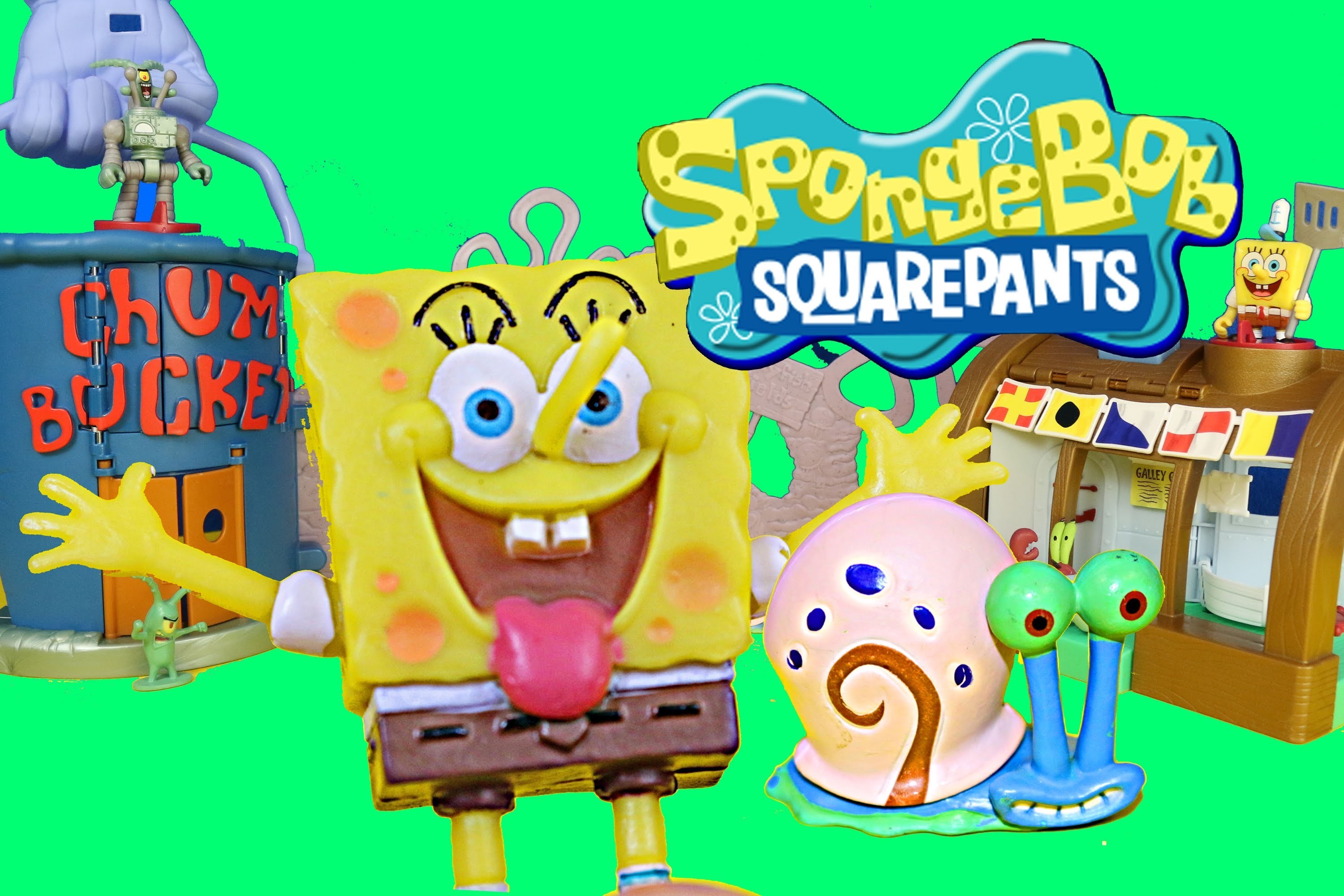 Spongebob Squarepants Krusty Krab Playset Imaginext - Chum Bucket And Krusty Krab Top - HD Wallpaper 
