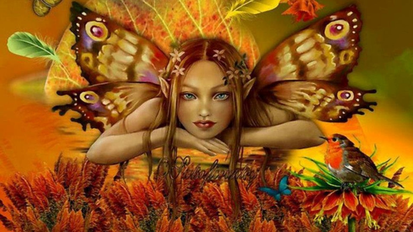Fantasy Fairy Wallpaper - HD Wallpaper 