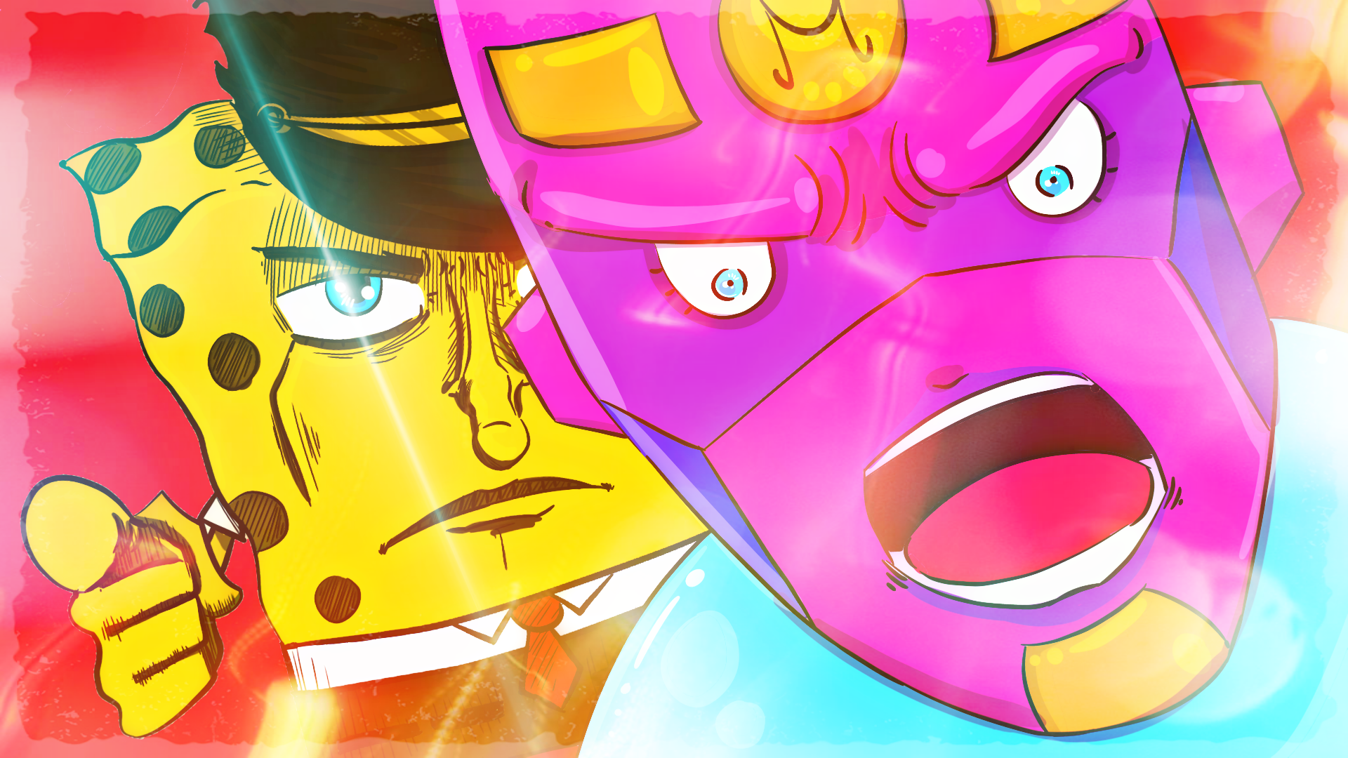 Jojo Spongebob - HD Wallpaper 