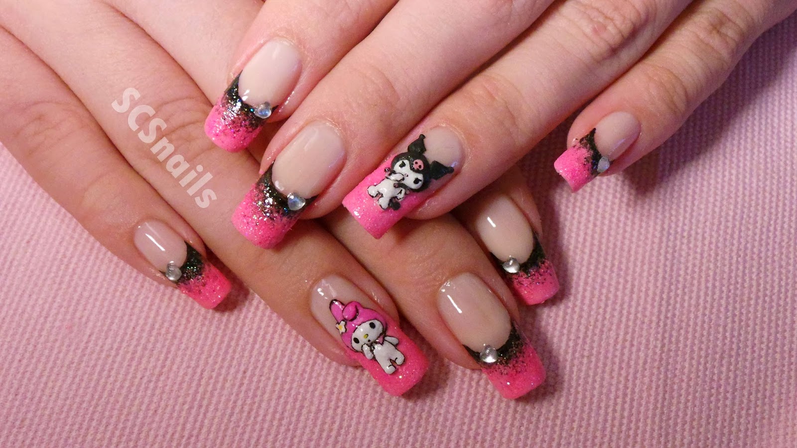 Sanrio Nail Art - HD Wallpaper 