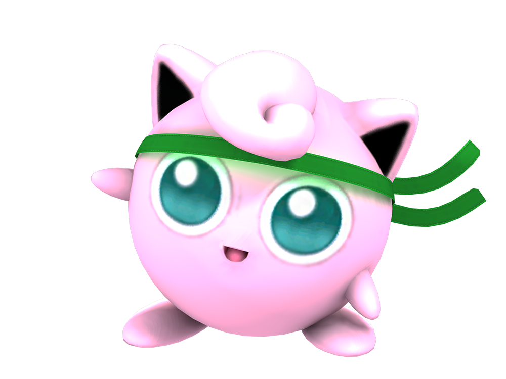 Either Way, Here S A Unofficial Hi-res Render From - Headband Jigglypuff - HD Wallpaper 