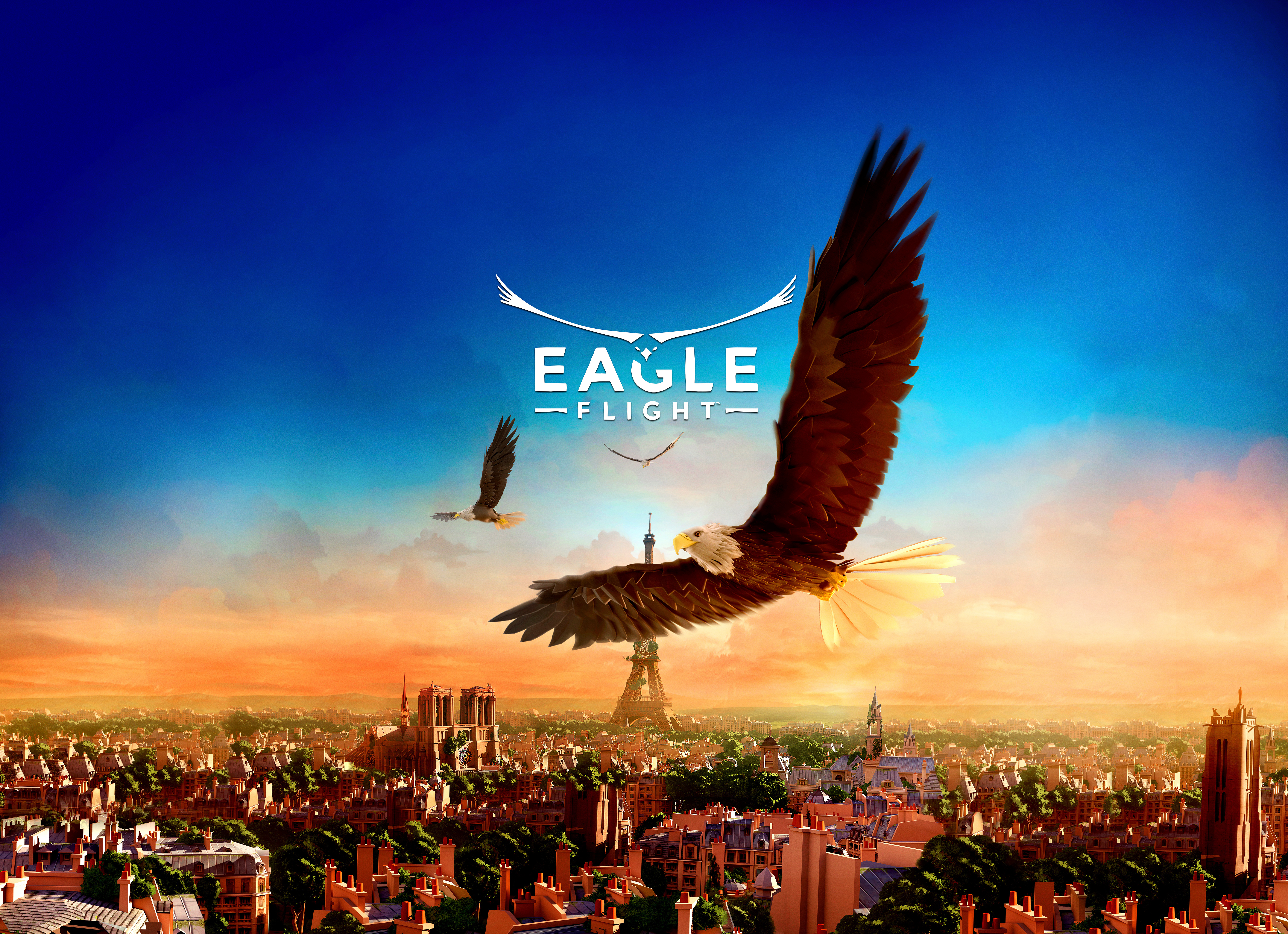 Eagle Flight Vr - HD Wallpaper 