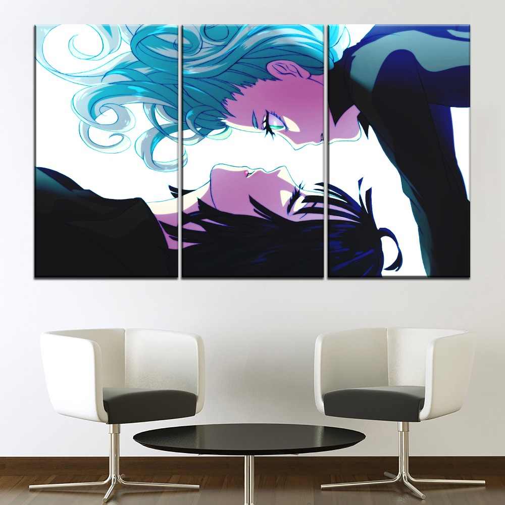 Canvas Decorative Framework 3 Pieces Anime One-punch - Bedroom Black And White Wall Painting - 1000x1000 Wallpaper Canvas Decorative Framework 3 Pieces Anime One-punch - Bedroom Black And White Wall Painting - 1000x1000 Wallpaper